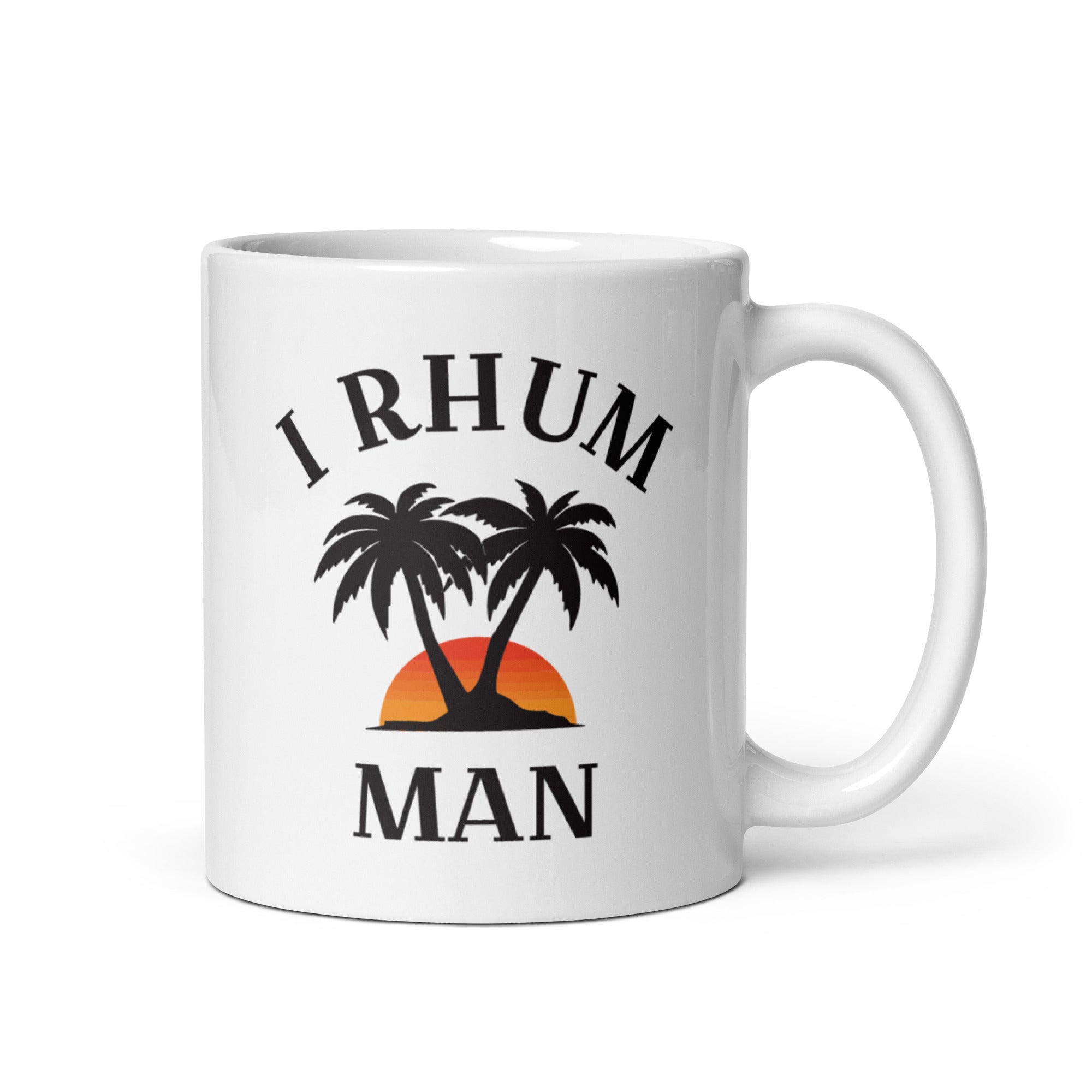 I Rhum man - Mug Blanc Brillant