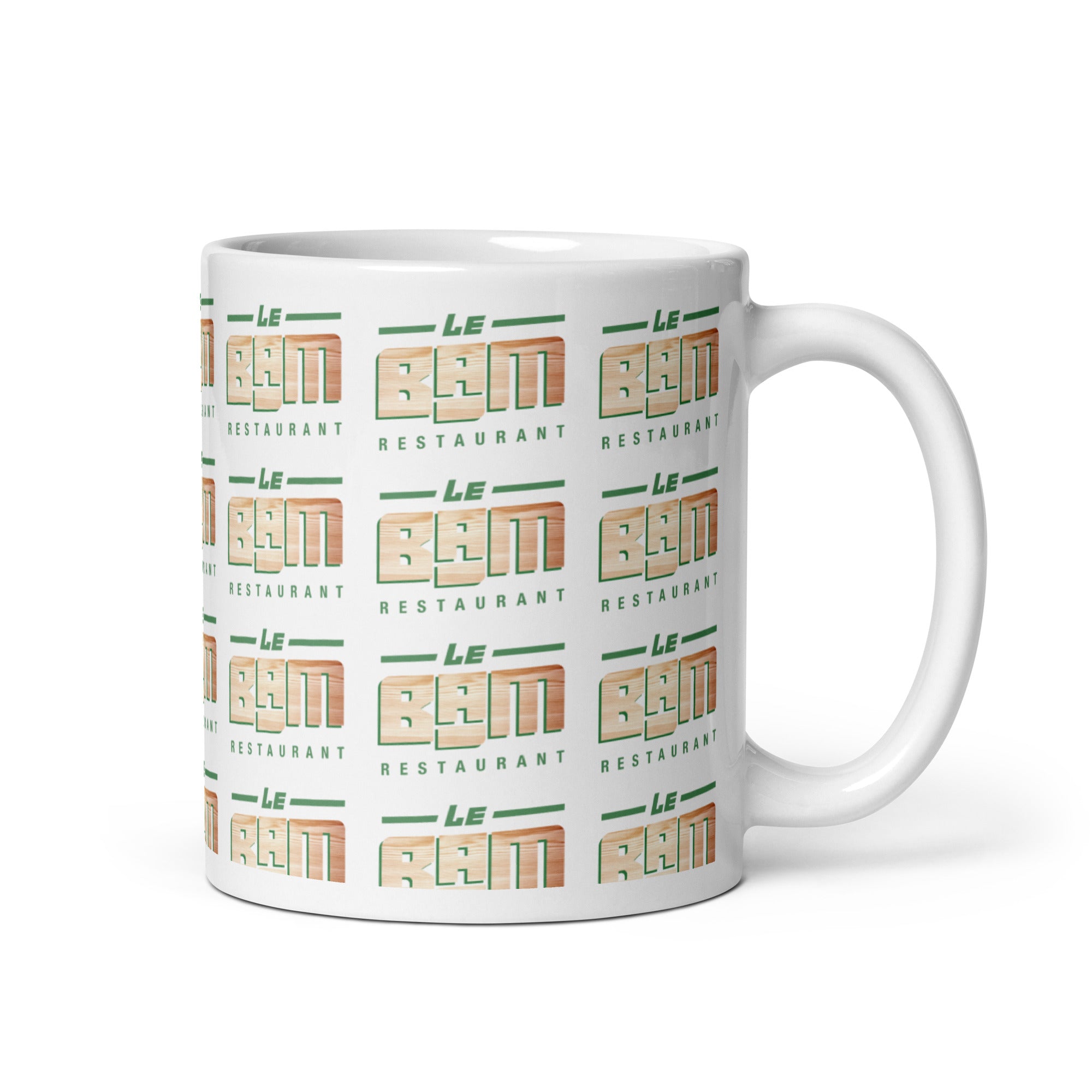 Le BAM - Mosaique - Mug Blanc Brillant