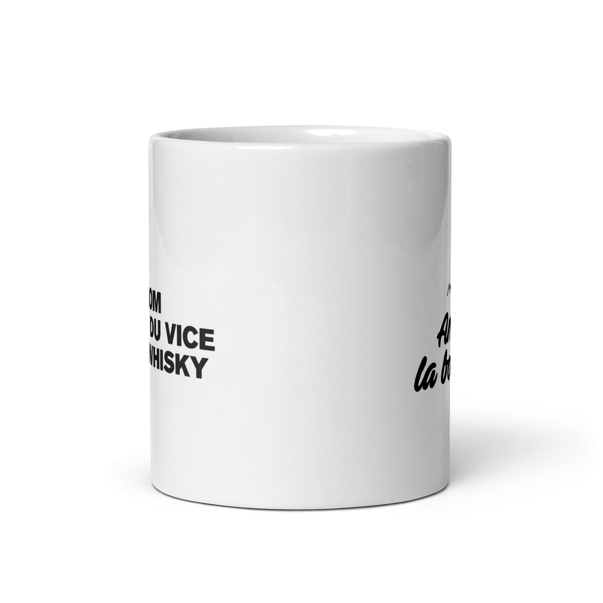 Au nom du verre - Mug Blanc Brillant