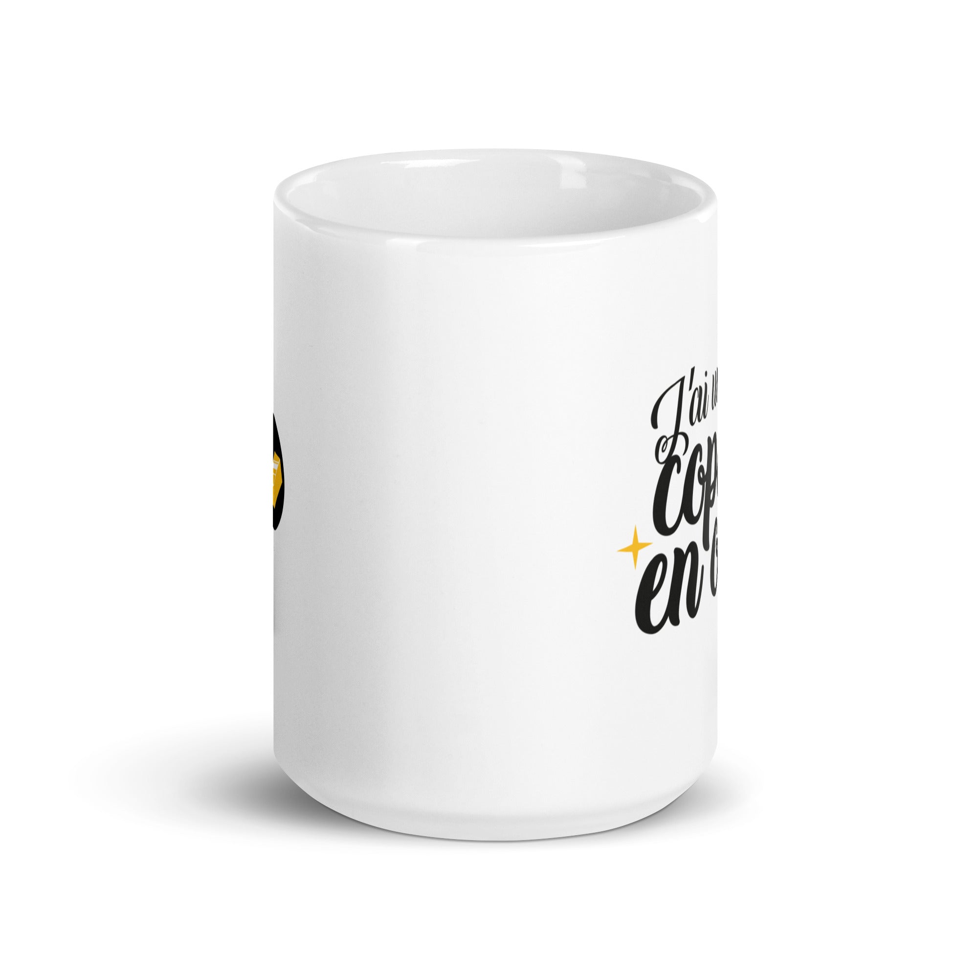 Copine en or - Mug Blanc Brillant