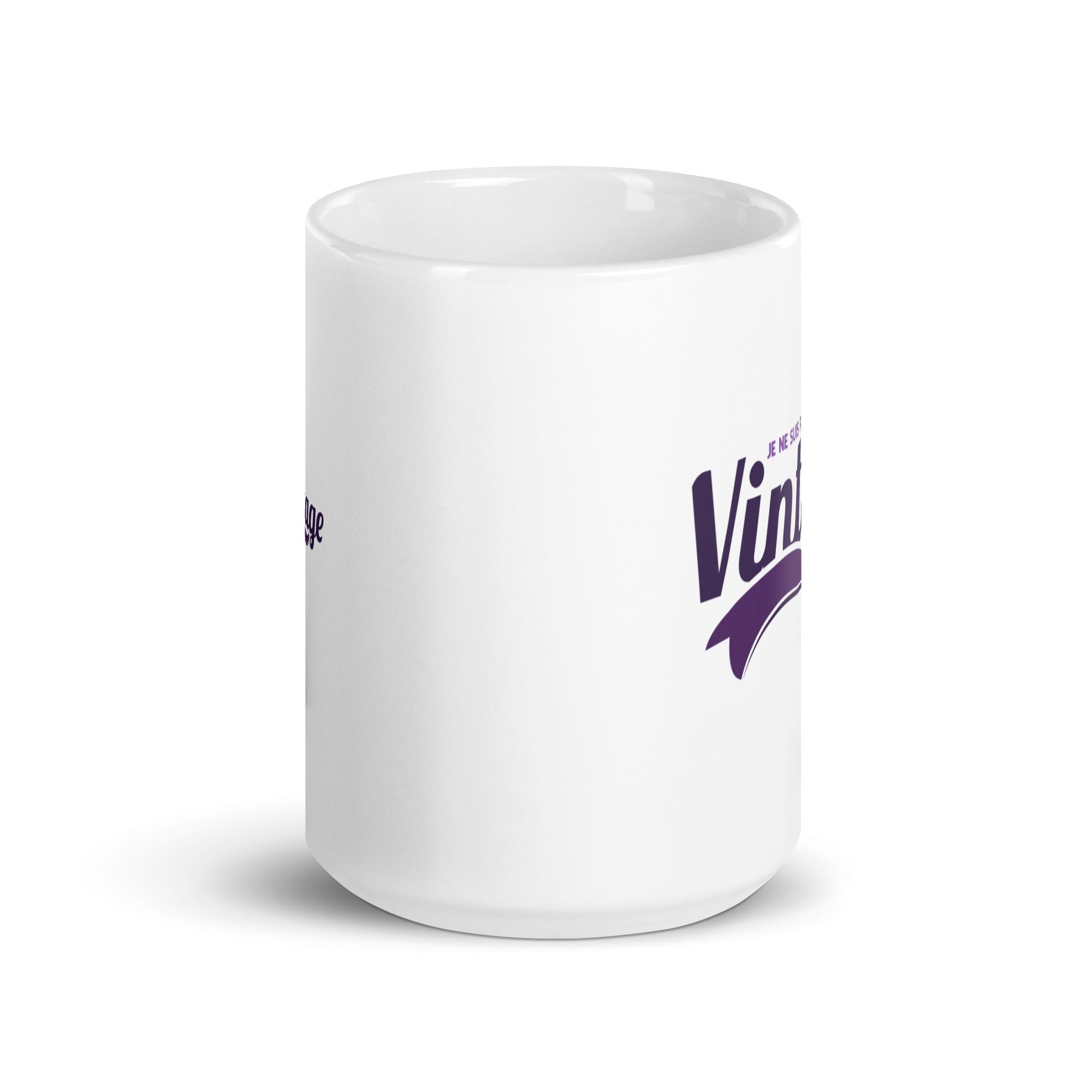 Je suis pas vielle - Mug Blanc Brillant