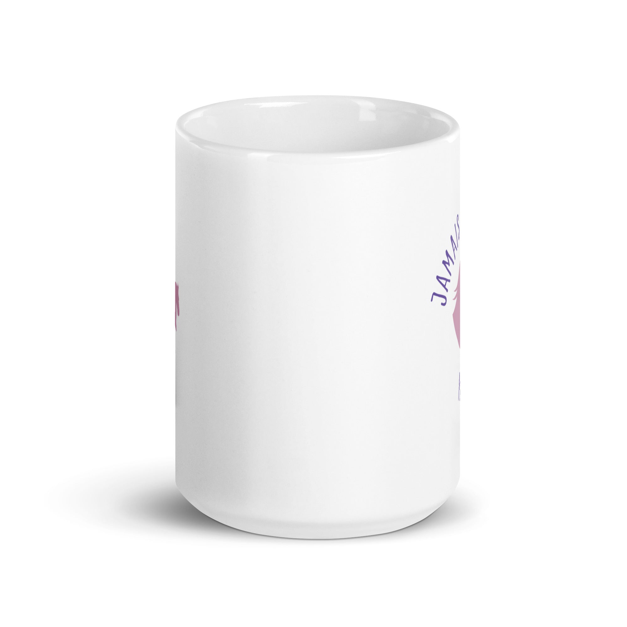 Jamais sans mon poney - Mug Blanc Brillant