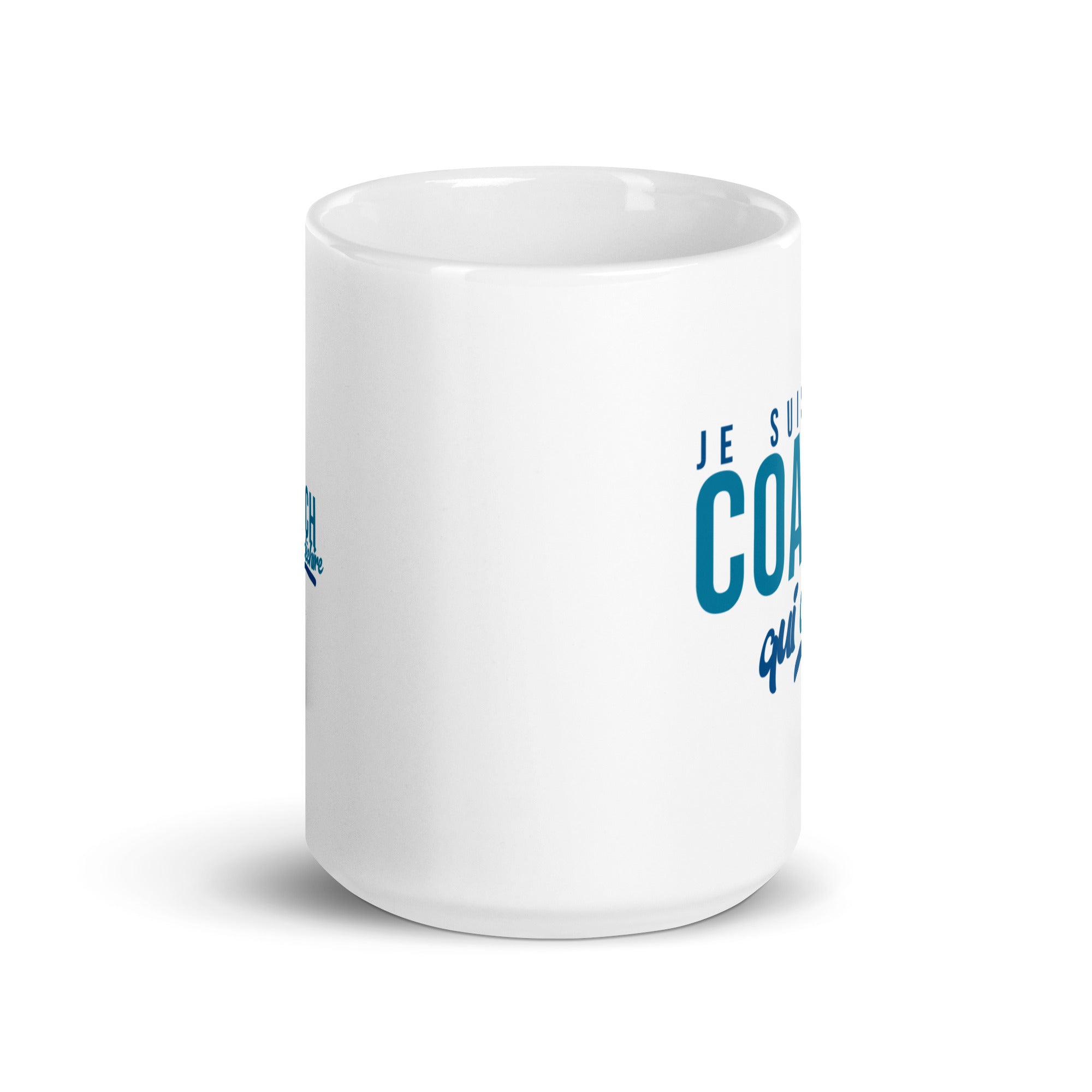 Coach qui déchire - Femme - Mug Blanc Brillant