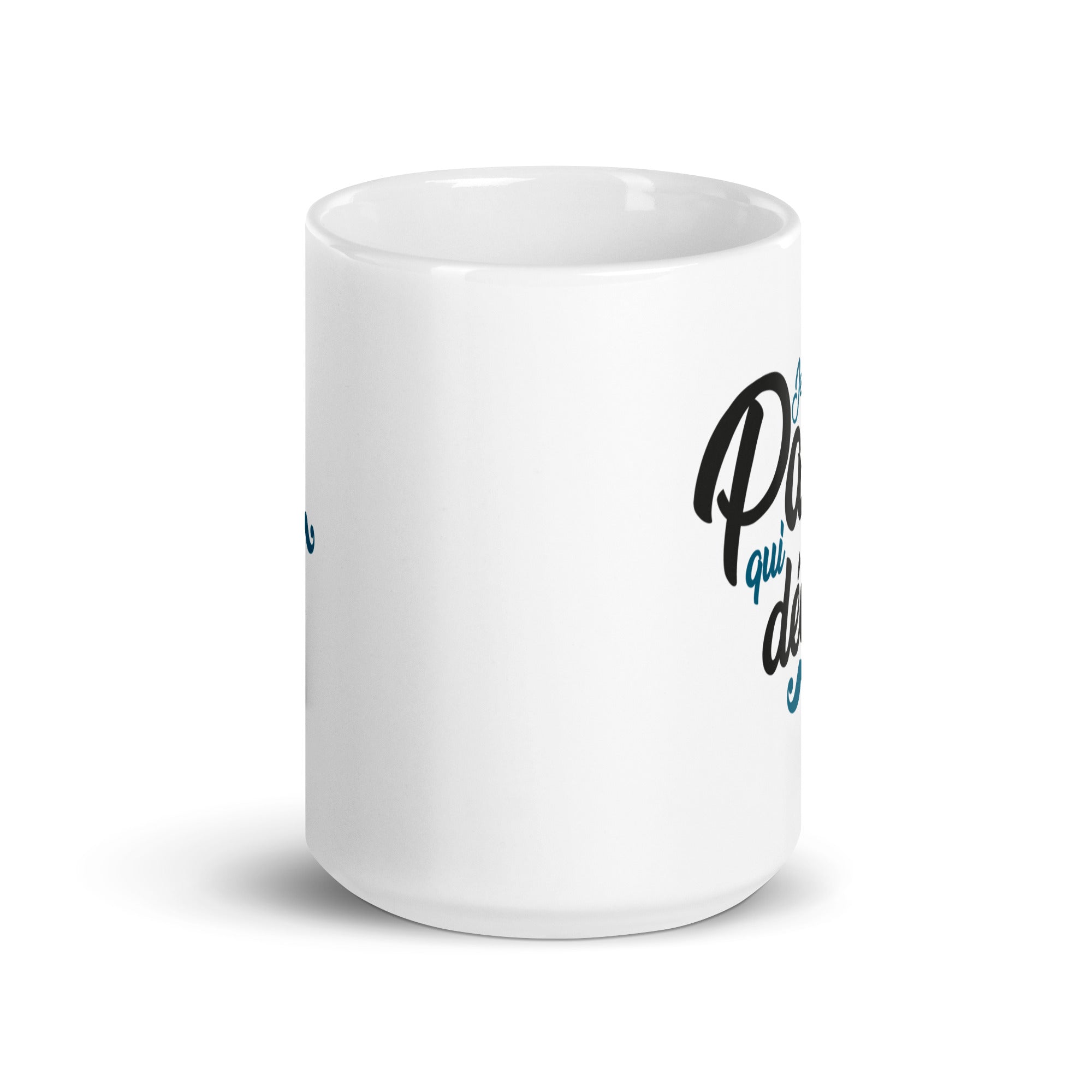 Papé qui déchire - Mug Blanc Brillant