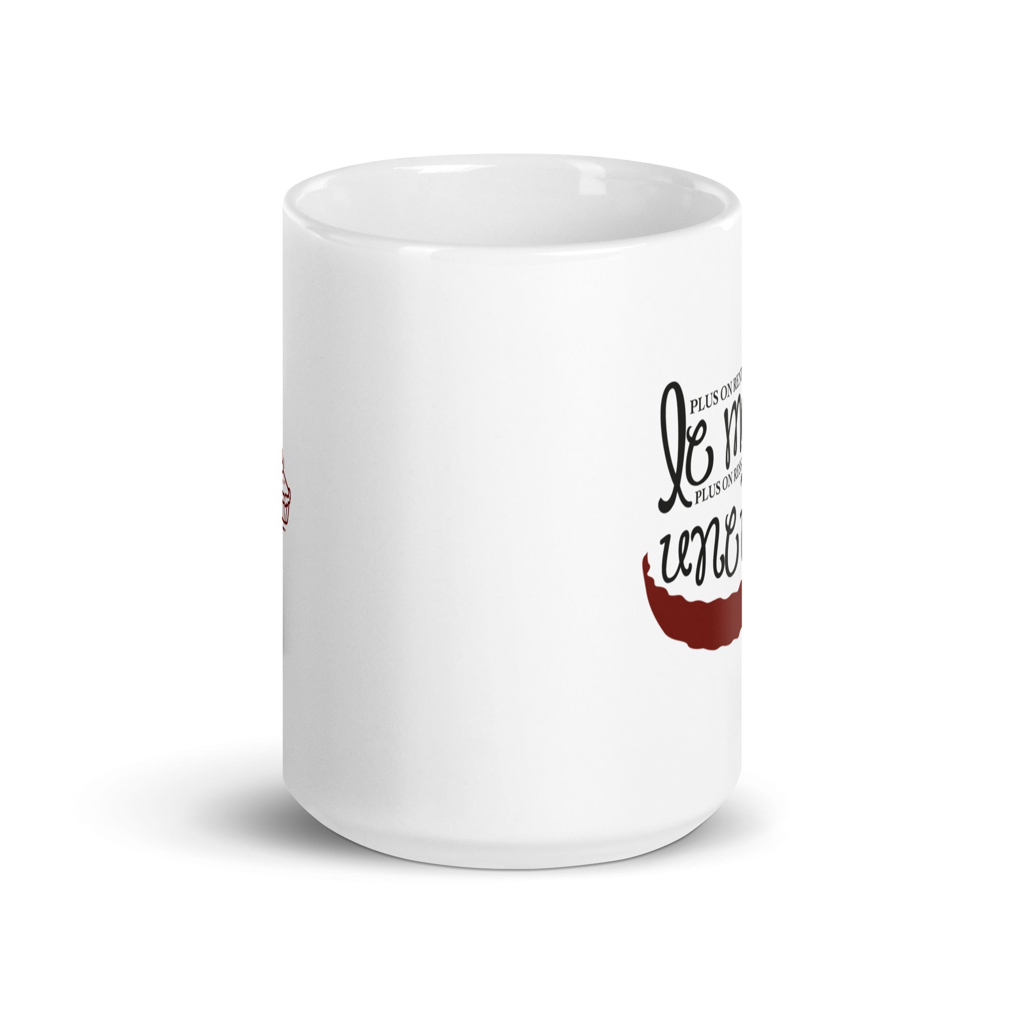 Plus on rentre dans le moule - Mug Blanc Brillant