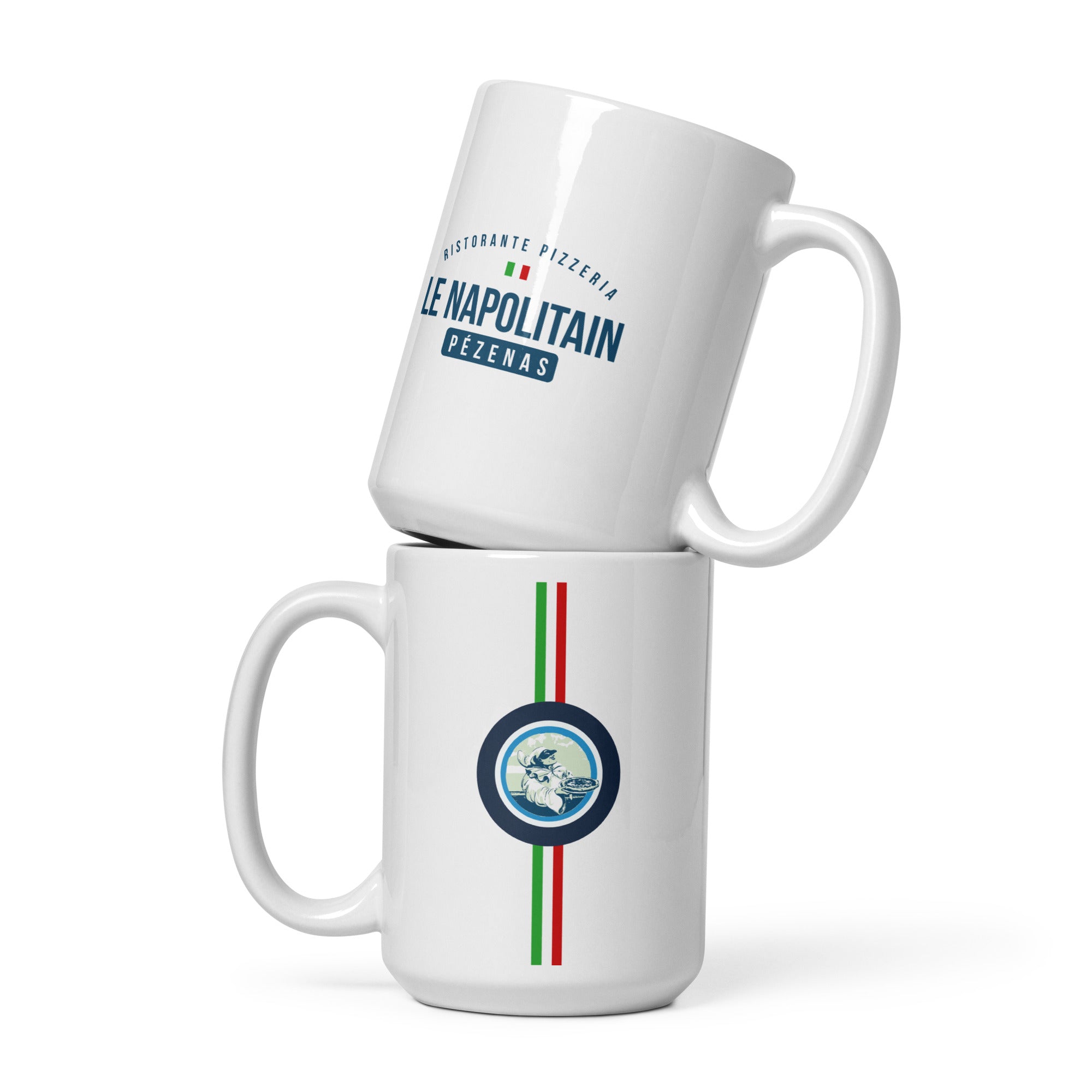 Le Napolitain - Mug Blanc Brillant