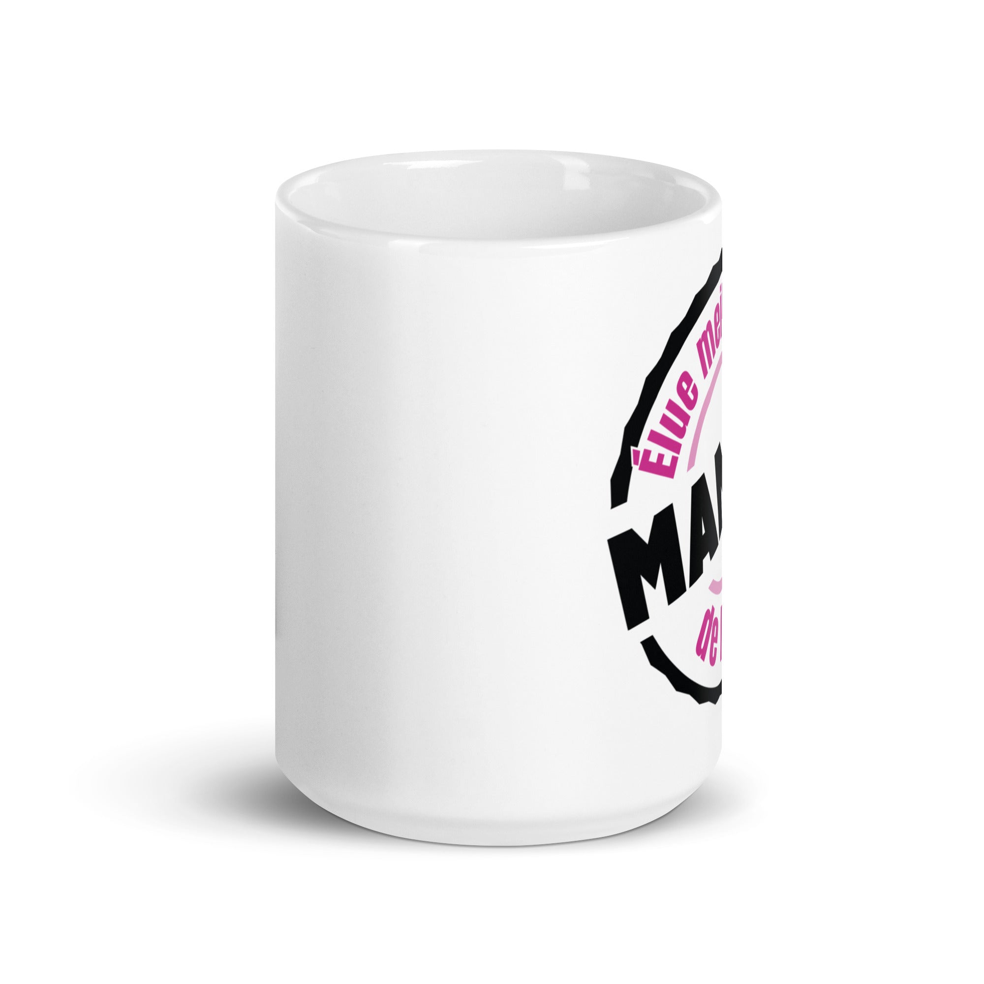 Elue meilleure maman - Mug Blanc Brillant
