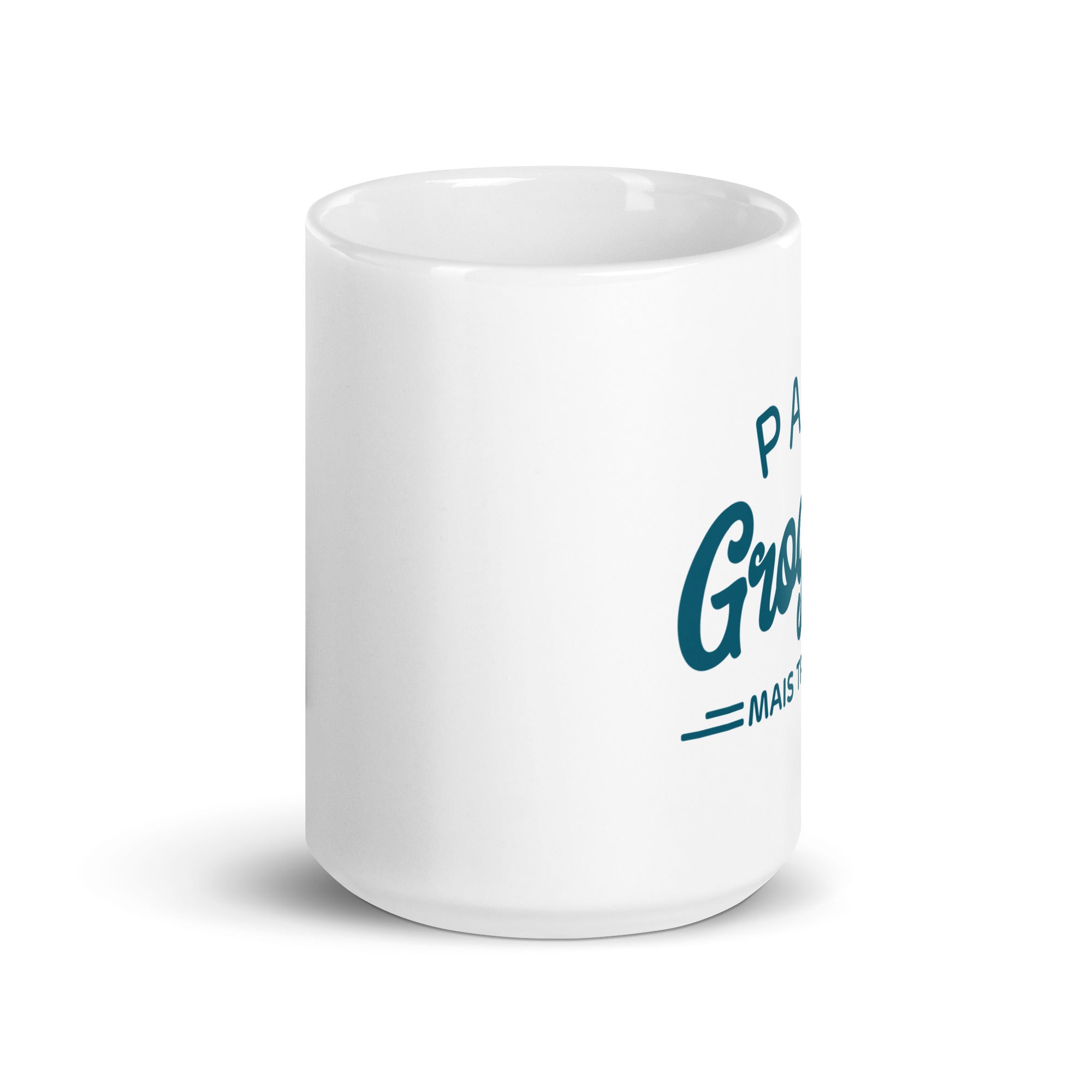 Papa grognon mais trognon - Mug Blanc Brillant