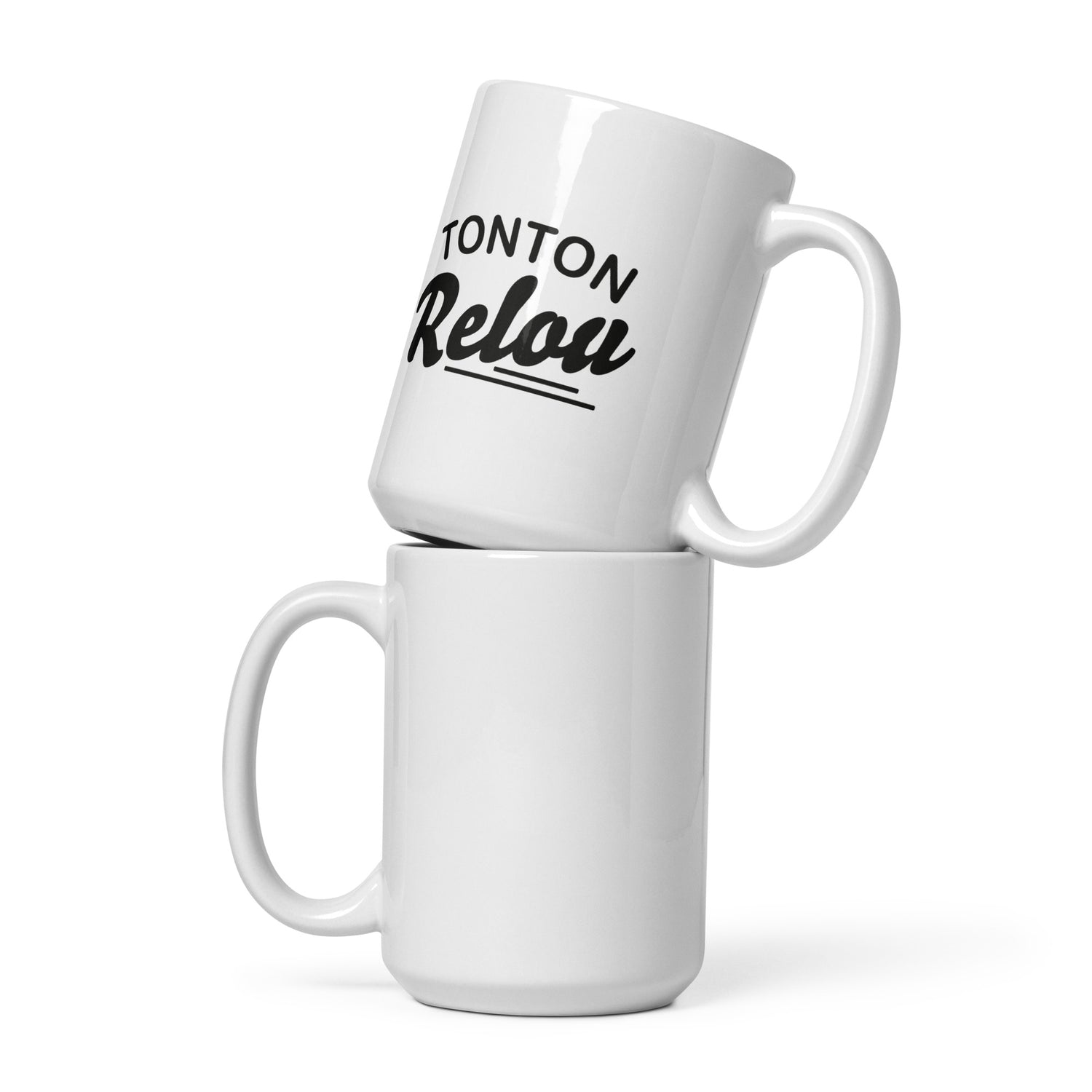 Tonton relou - Mug Blanc Brillant