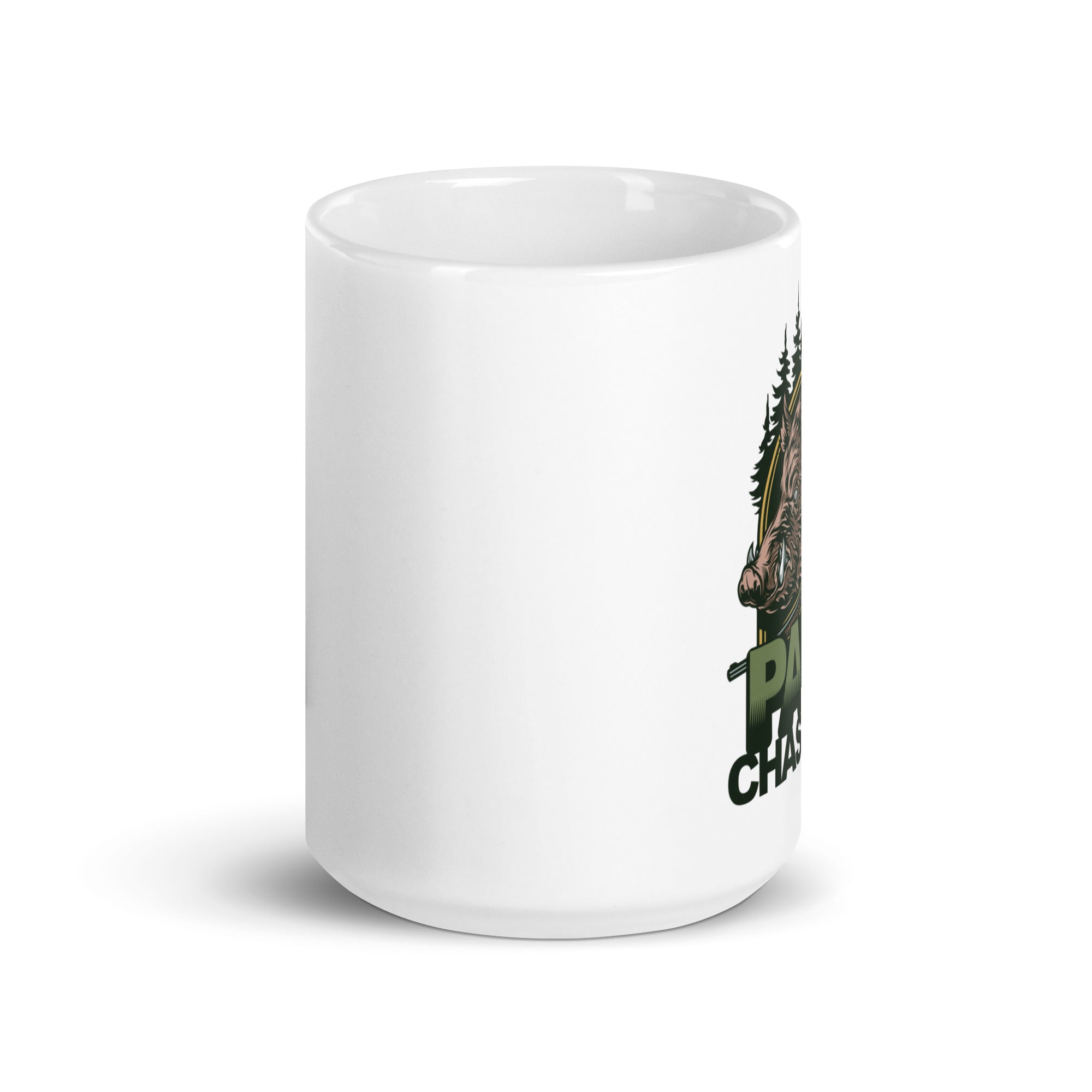 Papa chasseur - Mug Blanc Brillant