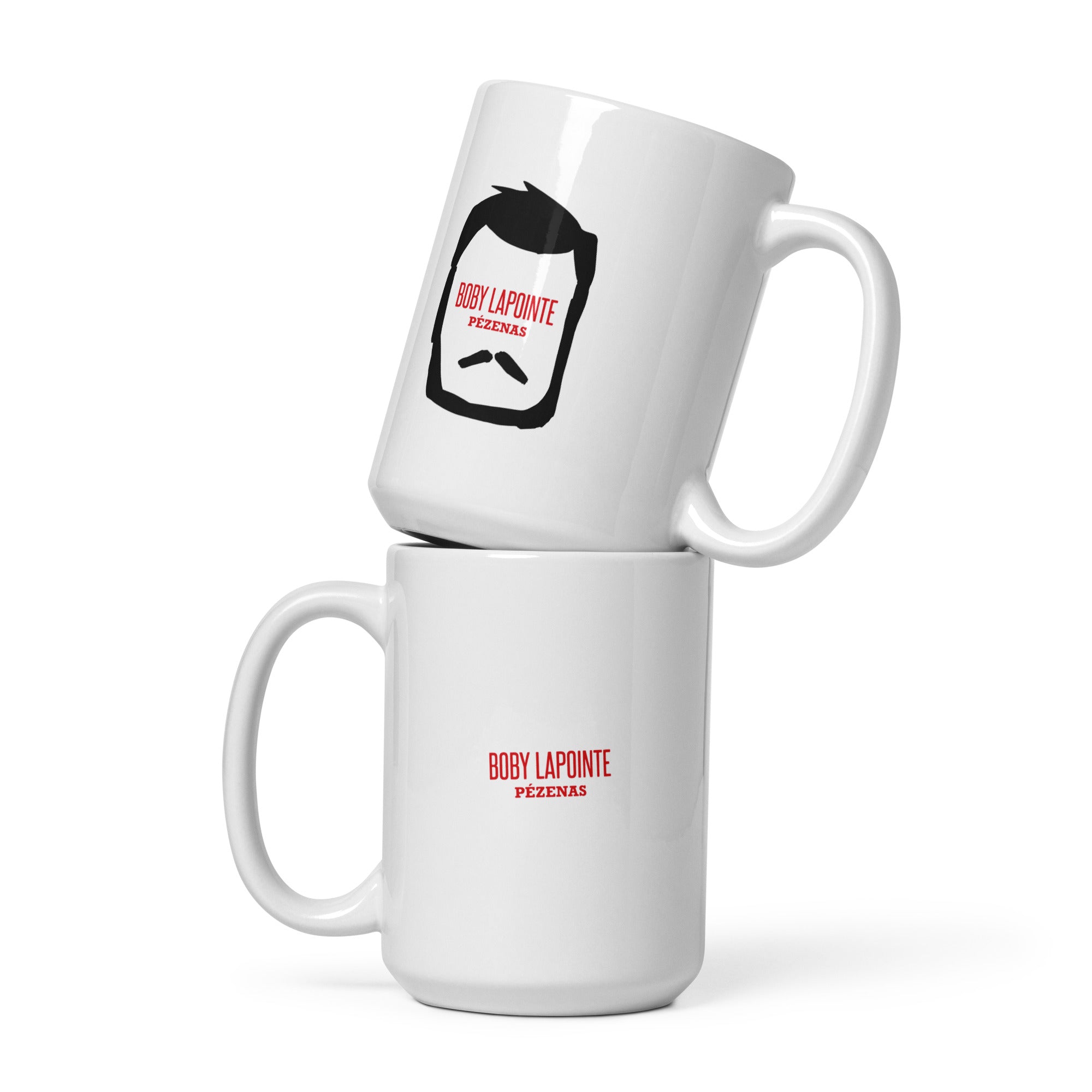 Boby Lapointe - Santiago Bará - Mug Blanc Brillant