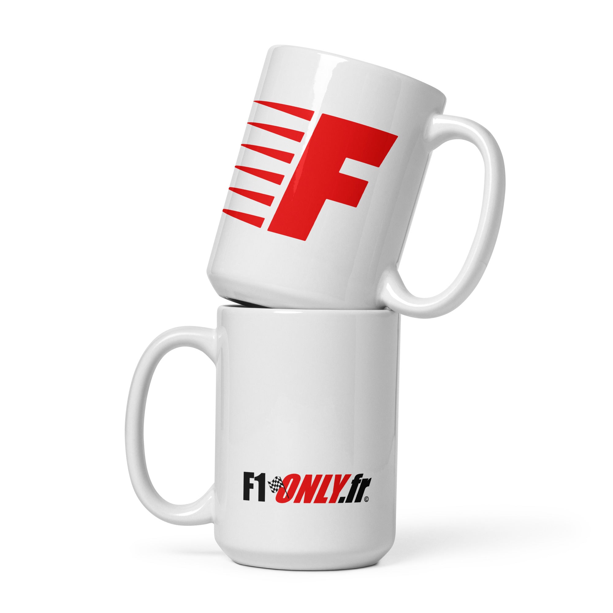 F1 Only - Mug Blanc Brillant
