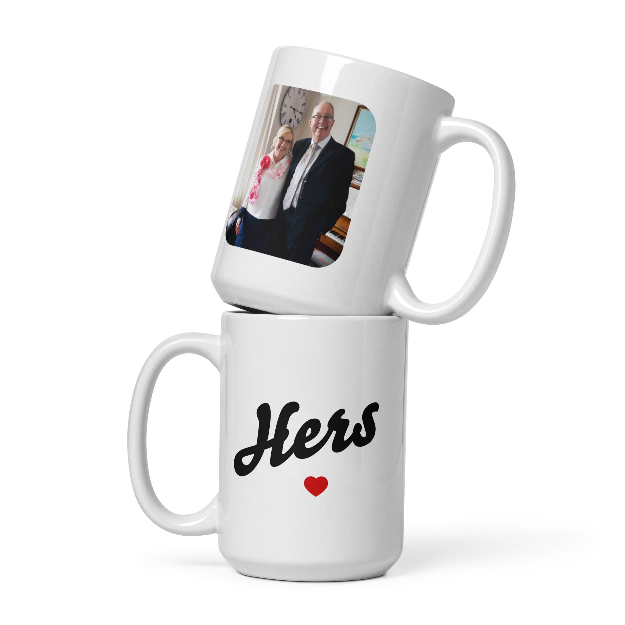 Hers - Perso - Mug Blanc Brillant