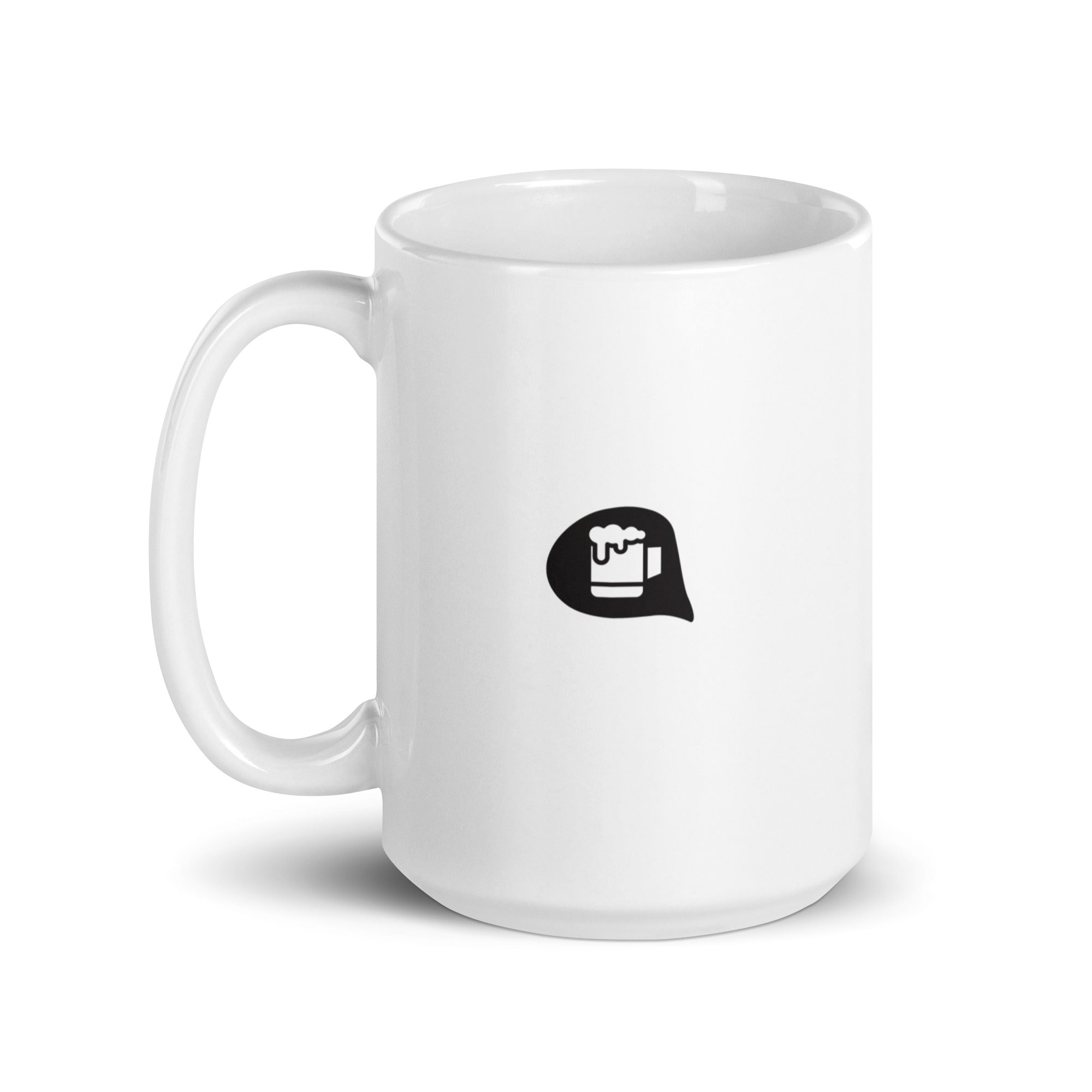 La pression, mieux vaut la boire - Mug Blanc Brillant