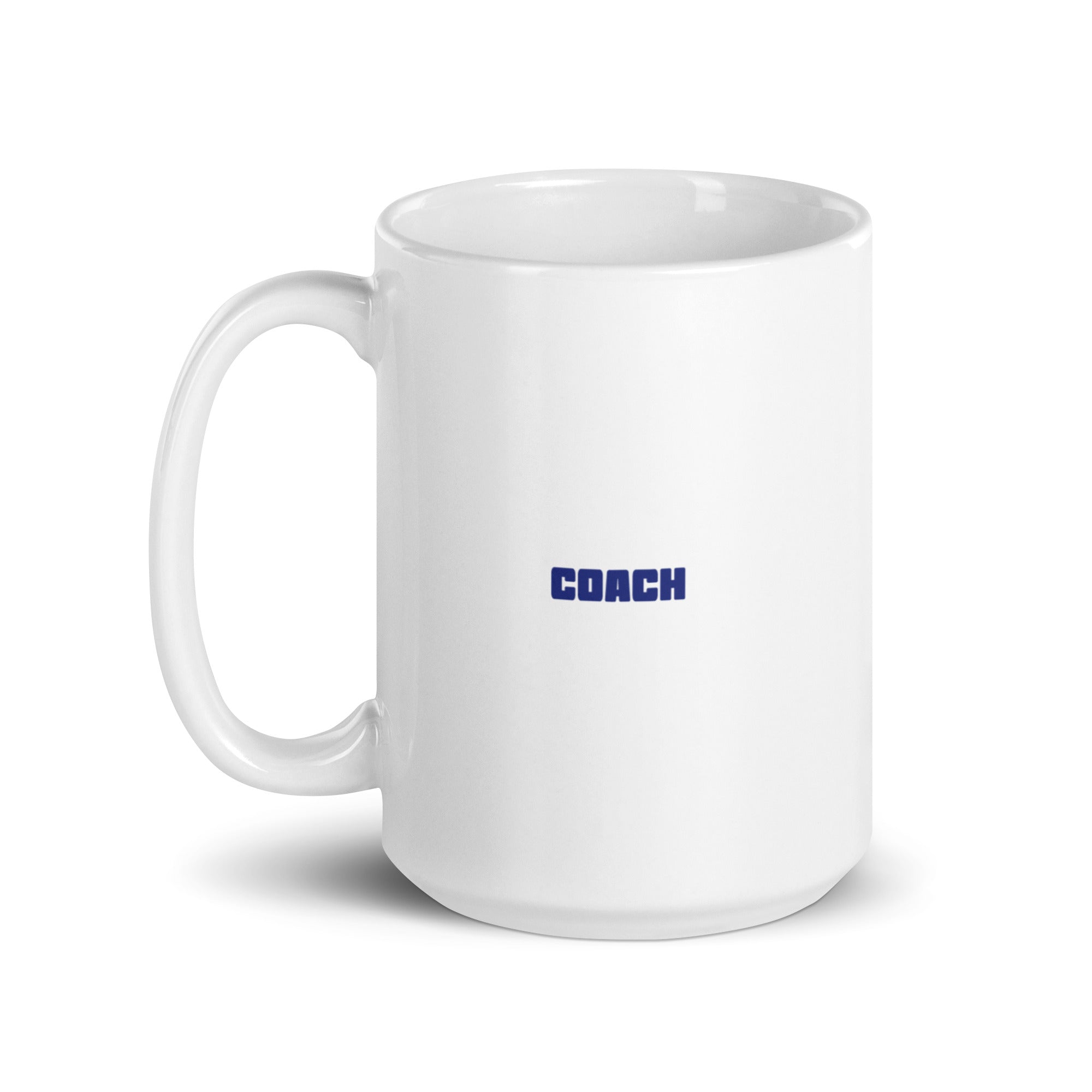 Coach en or - Mug Blanc Brillant