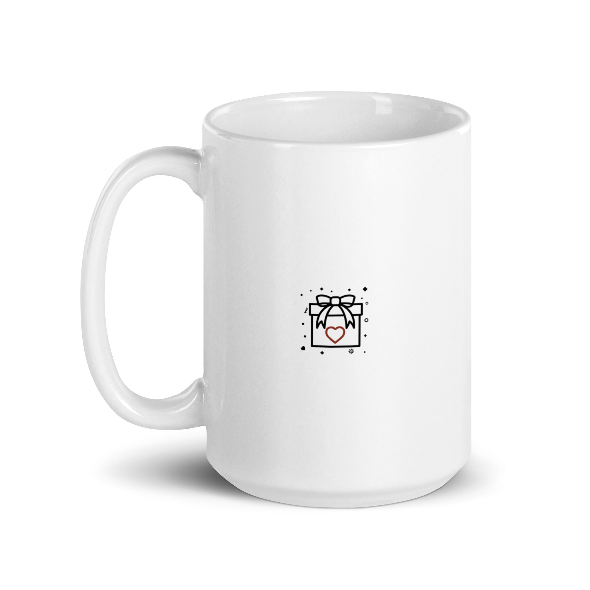 Le meilleur cadeau (Nous) - Mug Blanc Brillant