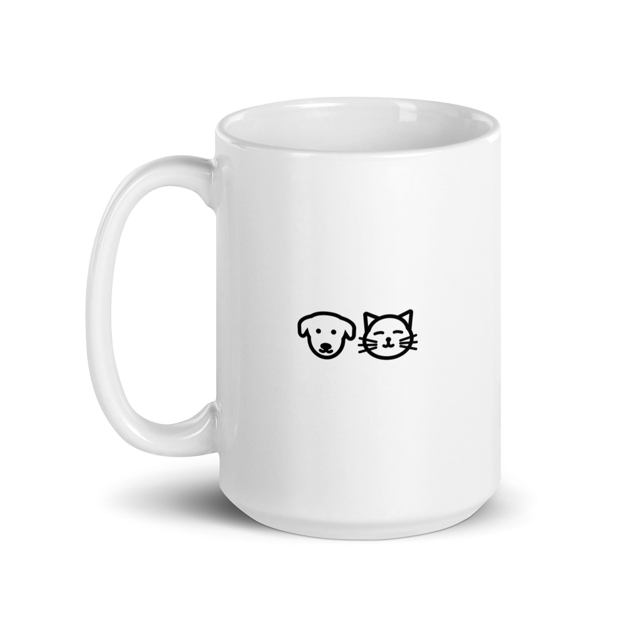 Les chiens ne font pas des chats - Mug Blanc Brillant