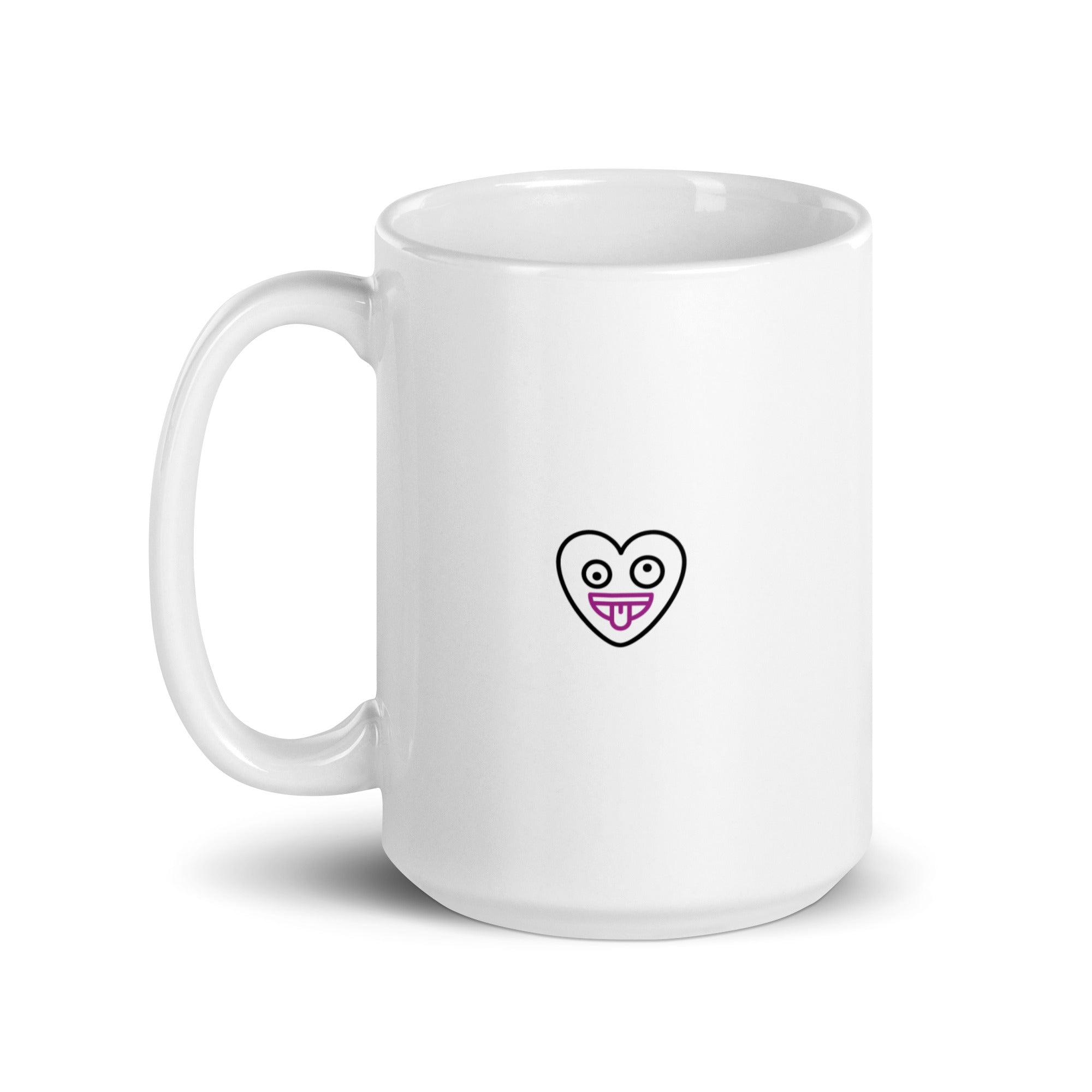 Fille pas comme les autres - Mug Blanc Brillant