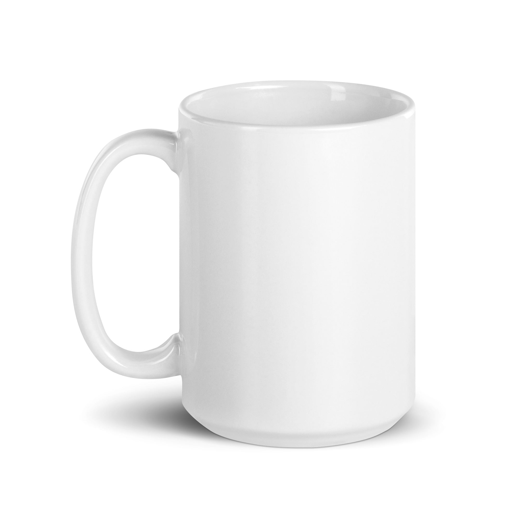 Papa grognon mais trognon - Mug Blanc Brillant