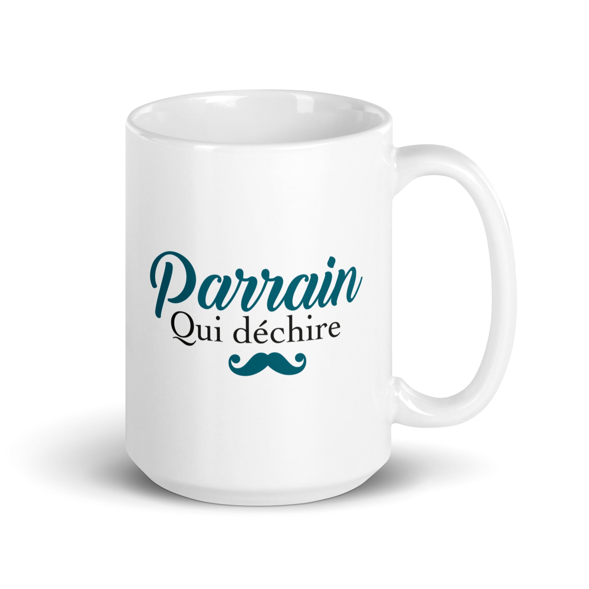 Parrain qui déchire - Mug Blanc Brillant