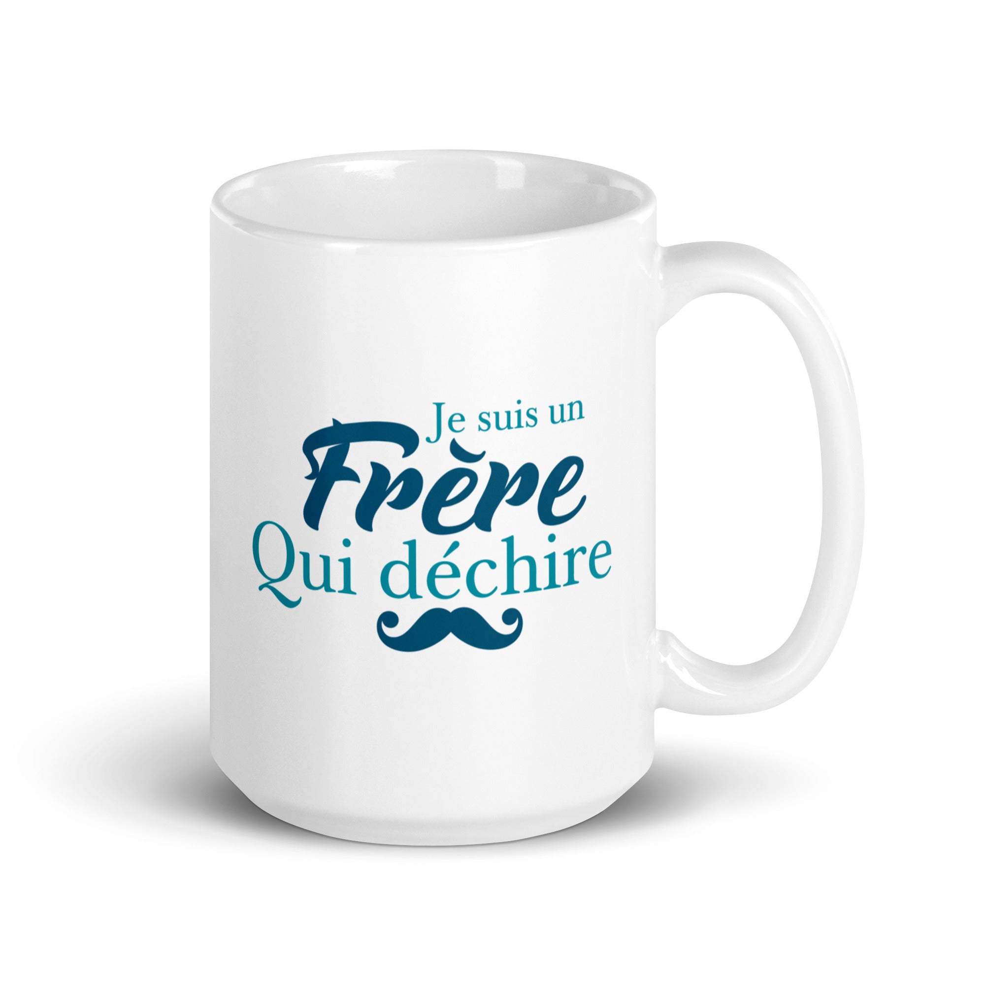 Frère qui déchire - Mug Blanc Brillant