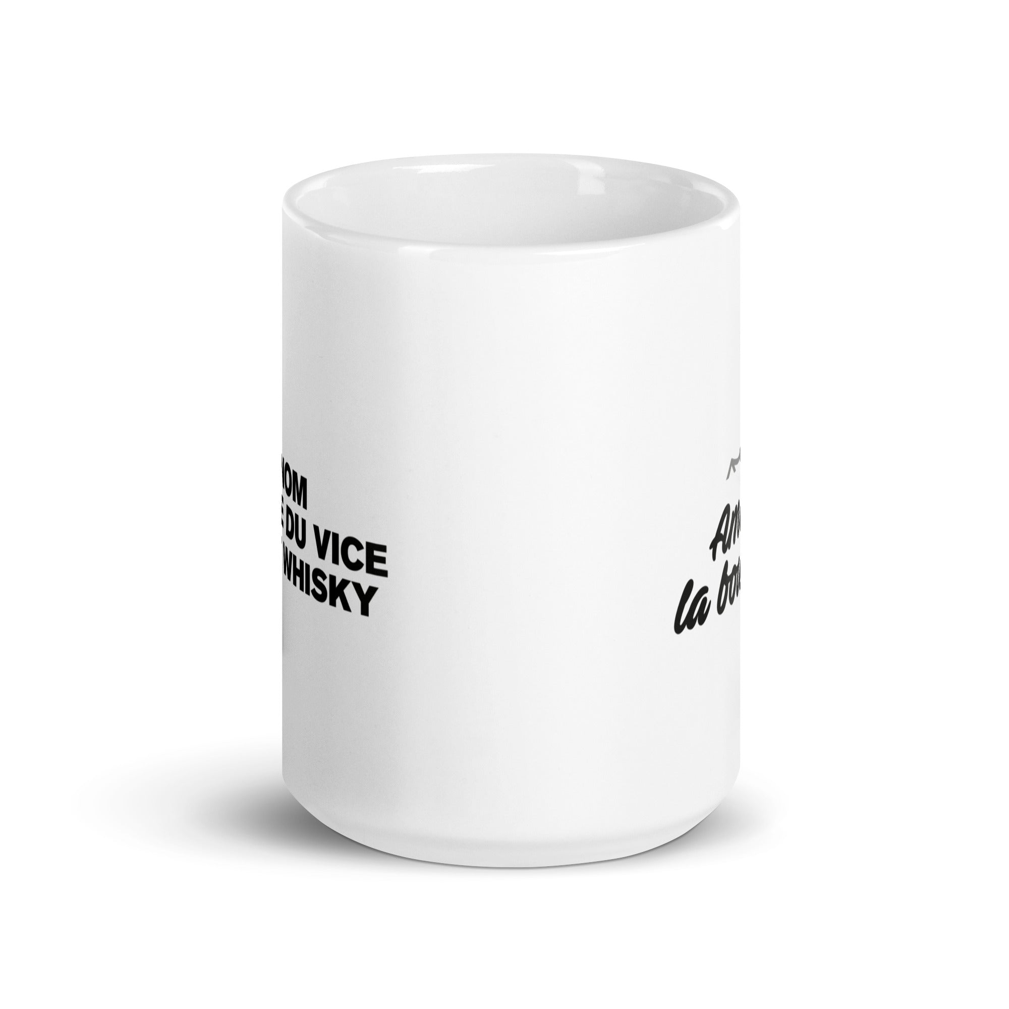 Au nom du verre - Mug Blanc Brillant