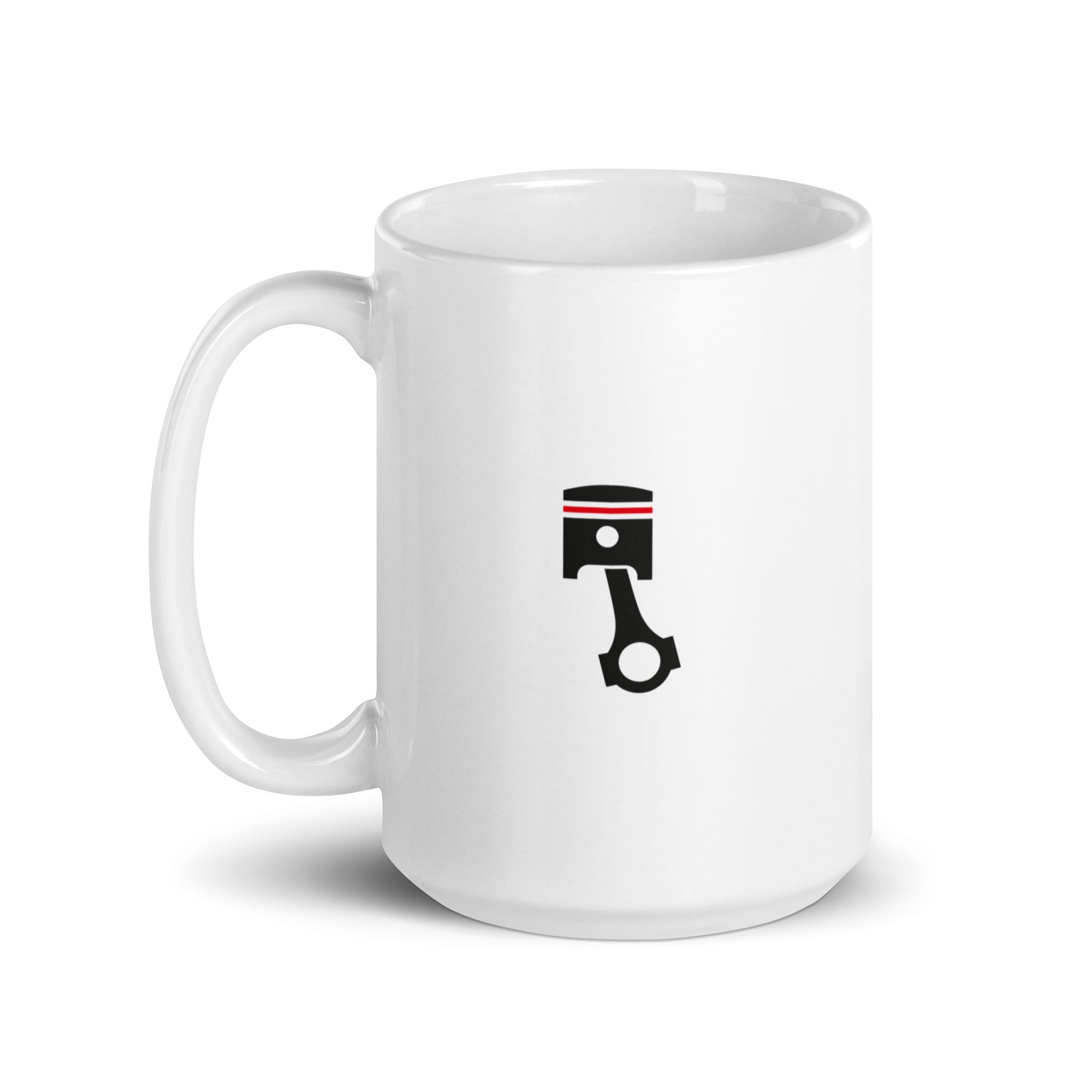 Action Érection - Mug Blanc Brillant