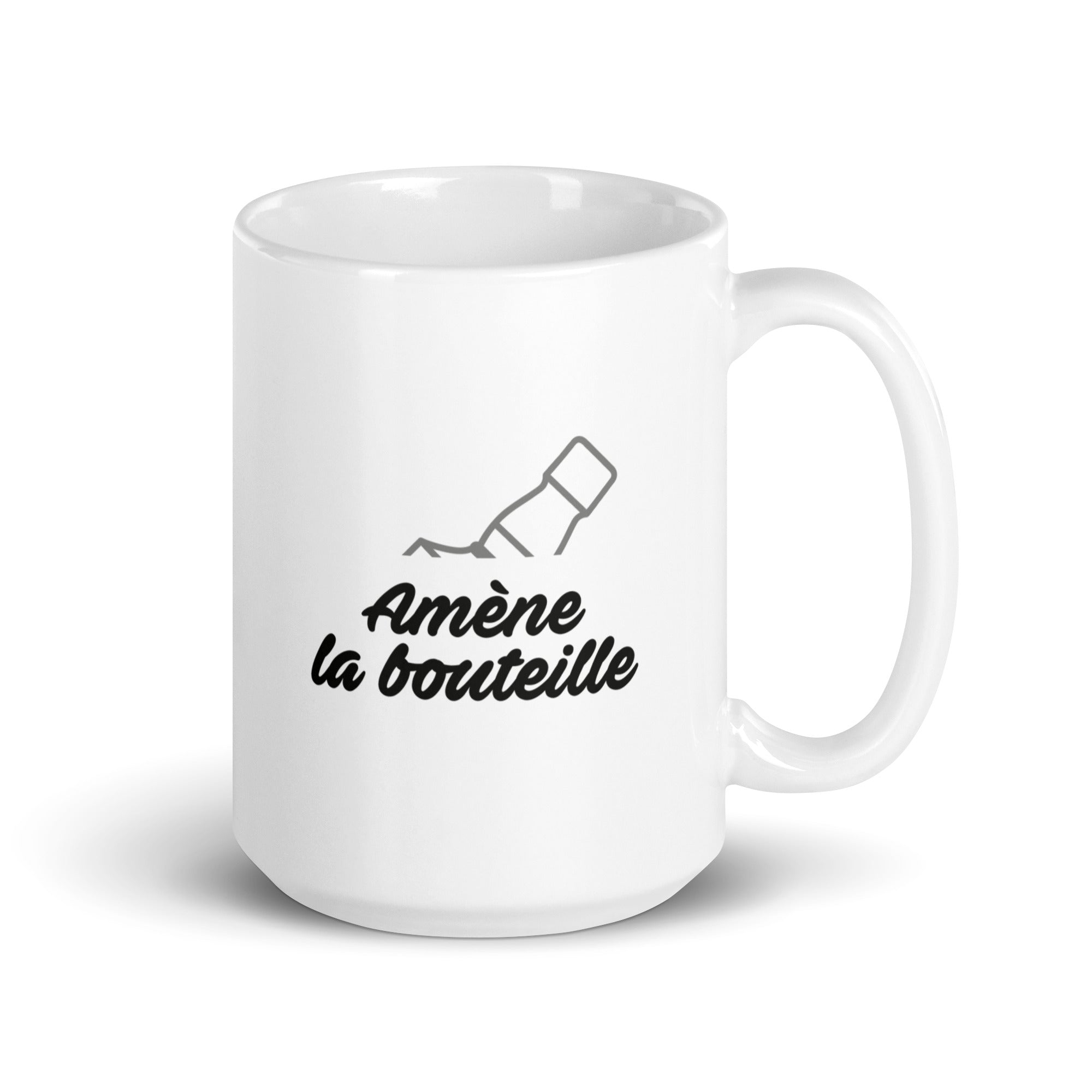 Au nom du verre - Mug Blanc Brillant