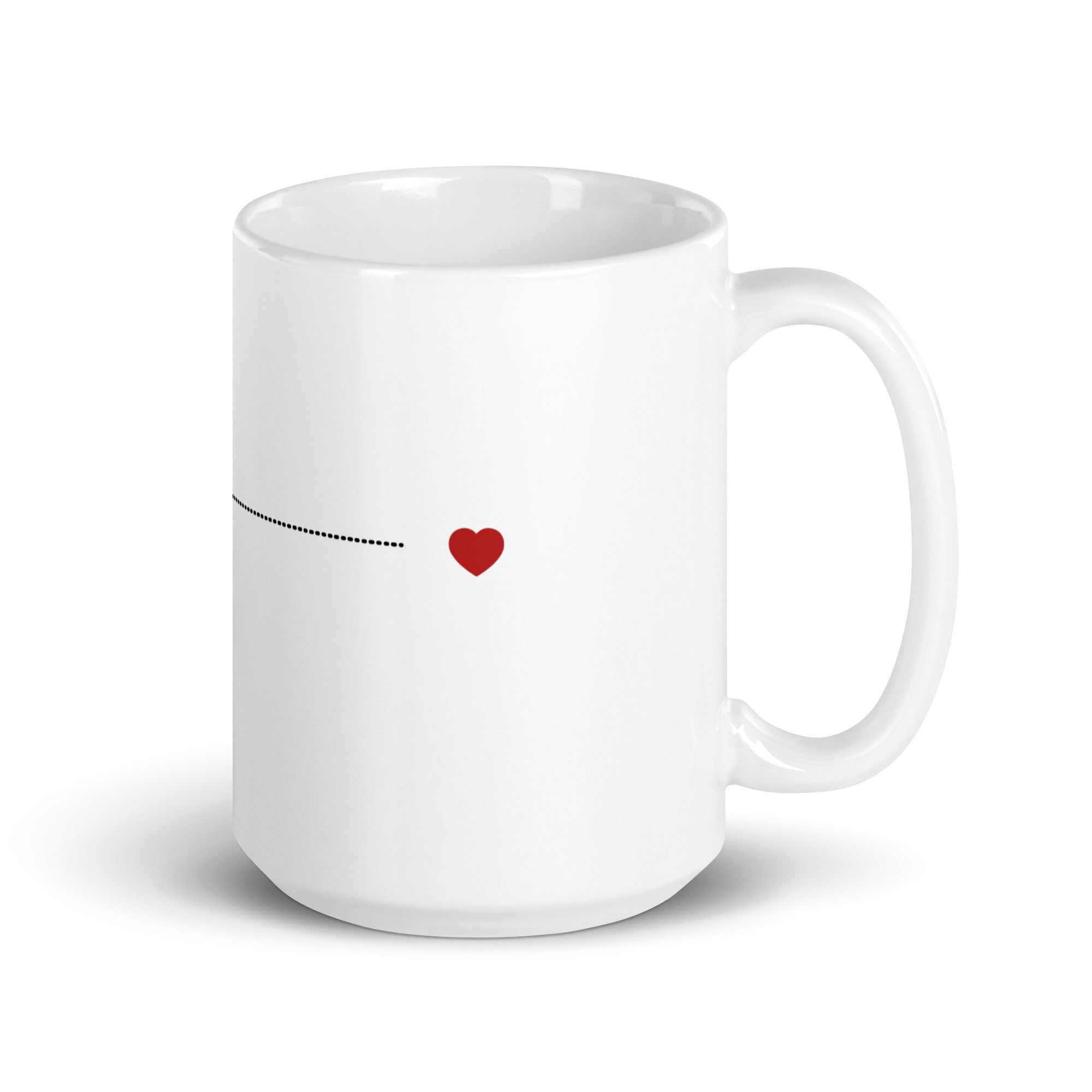 Je suis pas chasseur - Mug Blanc Brillant