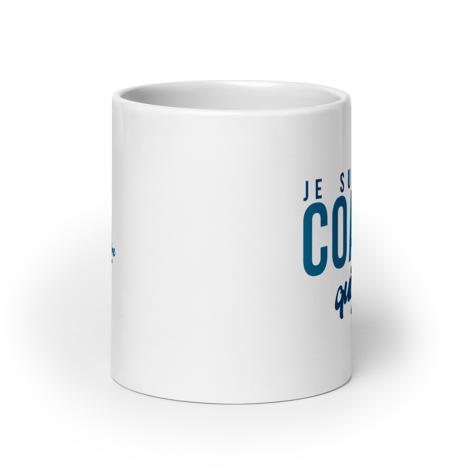 Coach qui déchire - Femme - Mug Blanc Brillant