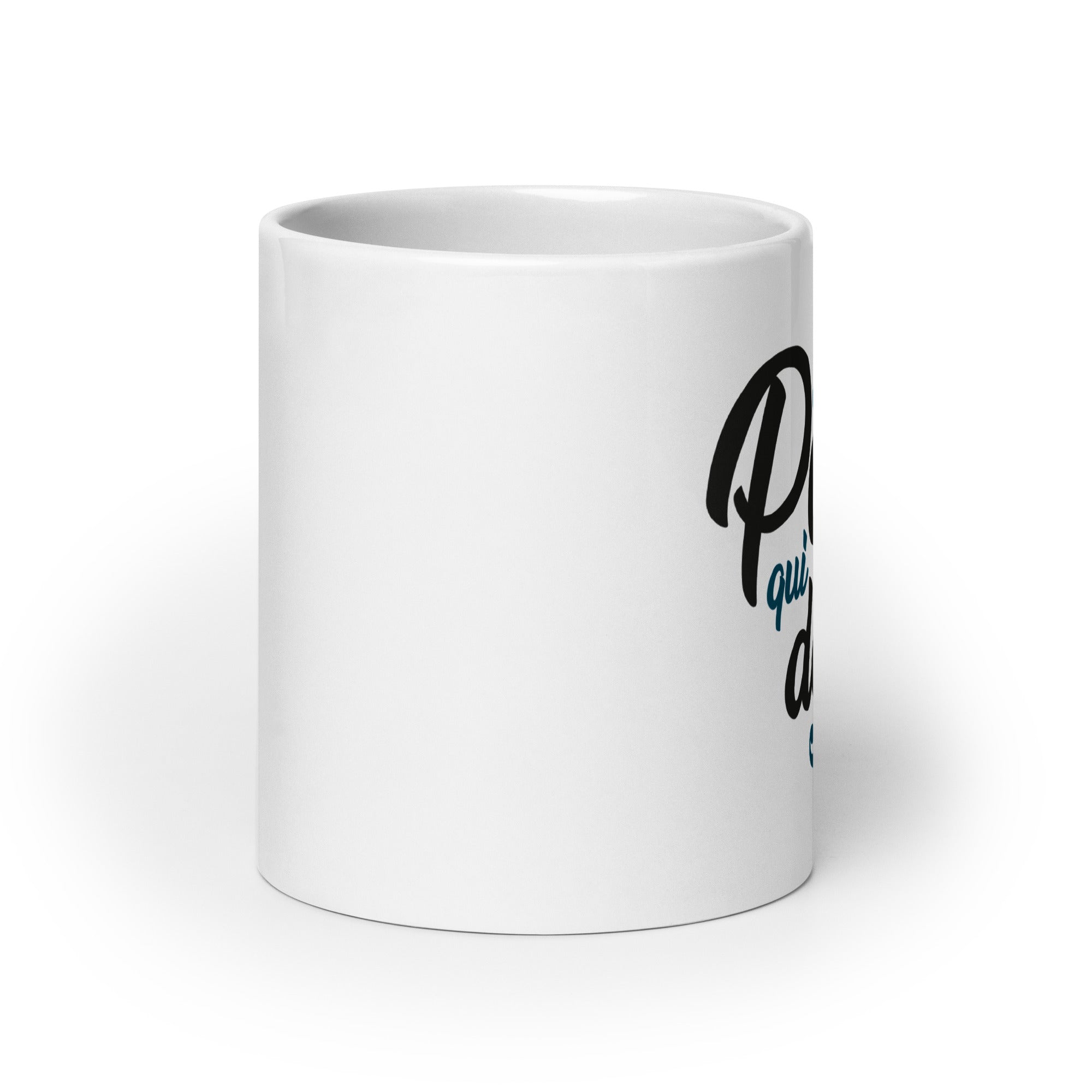 Papé qui déchire - Mug Blanc Brillant