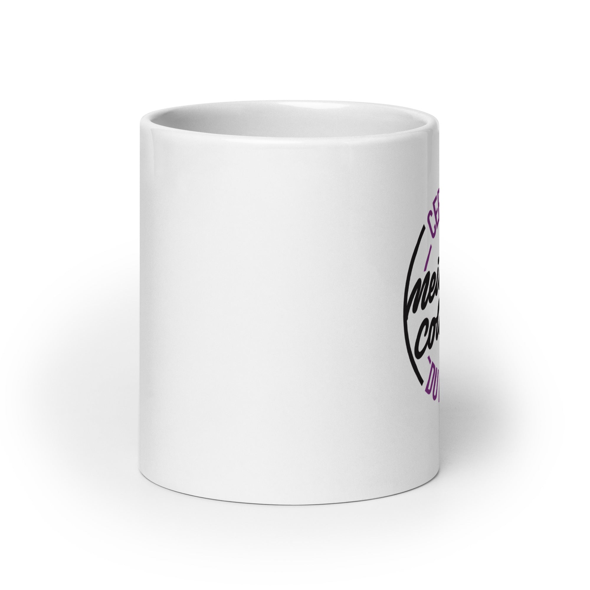 Certifiée meilleure collègue - Mug Blanc Brillant