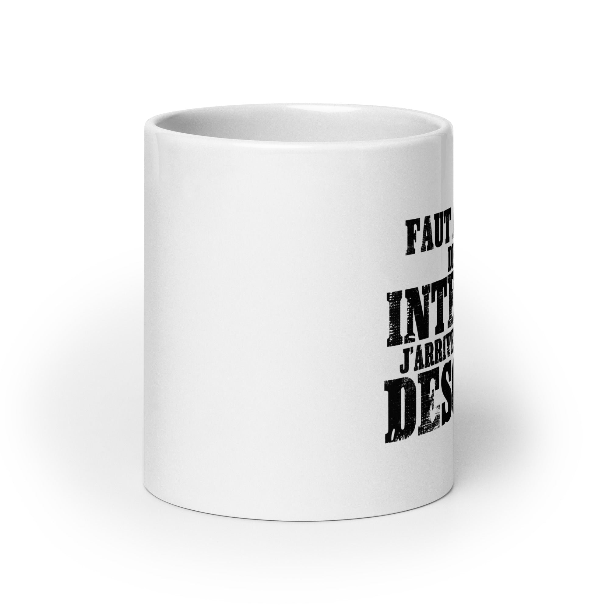 Faut arrêter de tout interdire - Mug Blanc Brillant