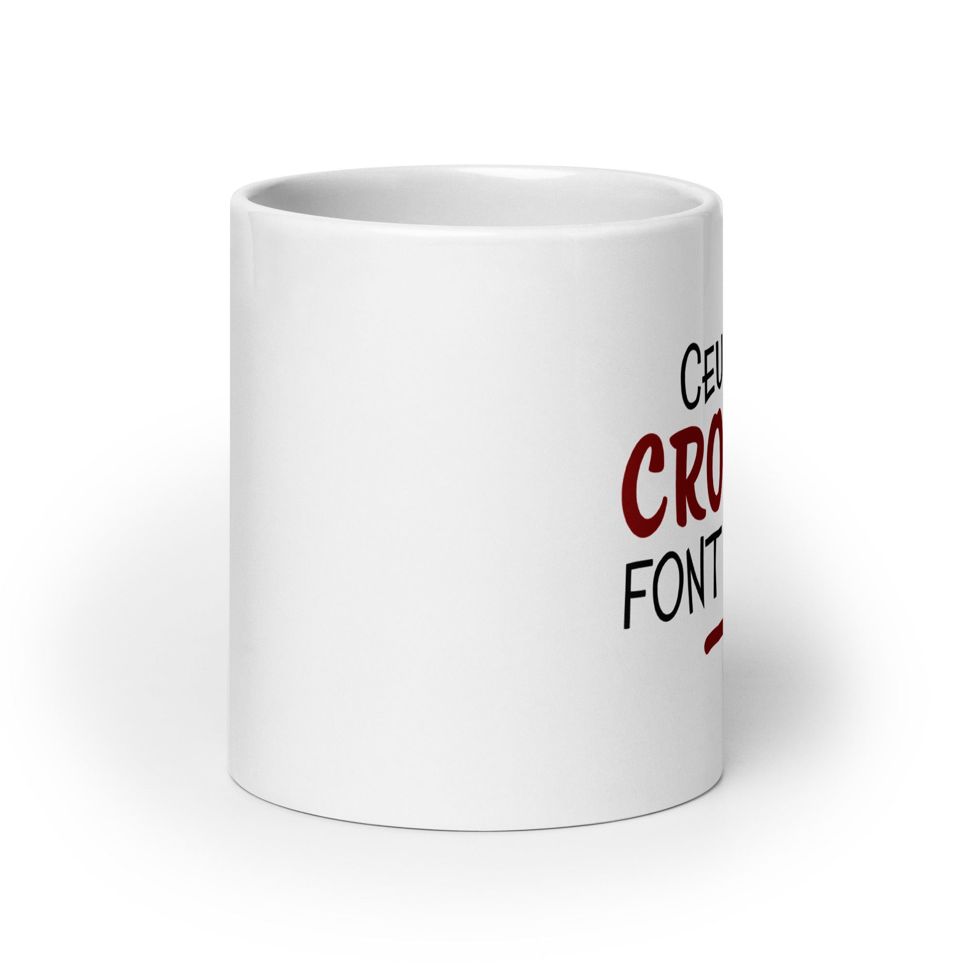 Ceux qui croivent - Mug Blanc Brillant