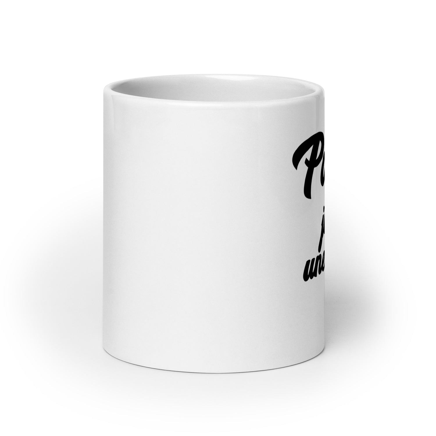 Papa voulait juste une pipe - Mug Blanc Brillant