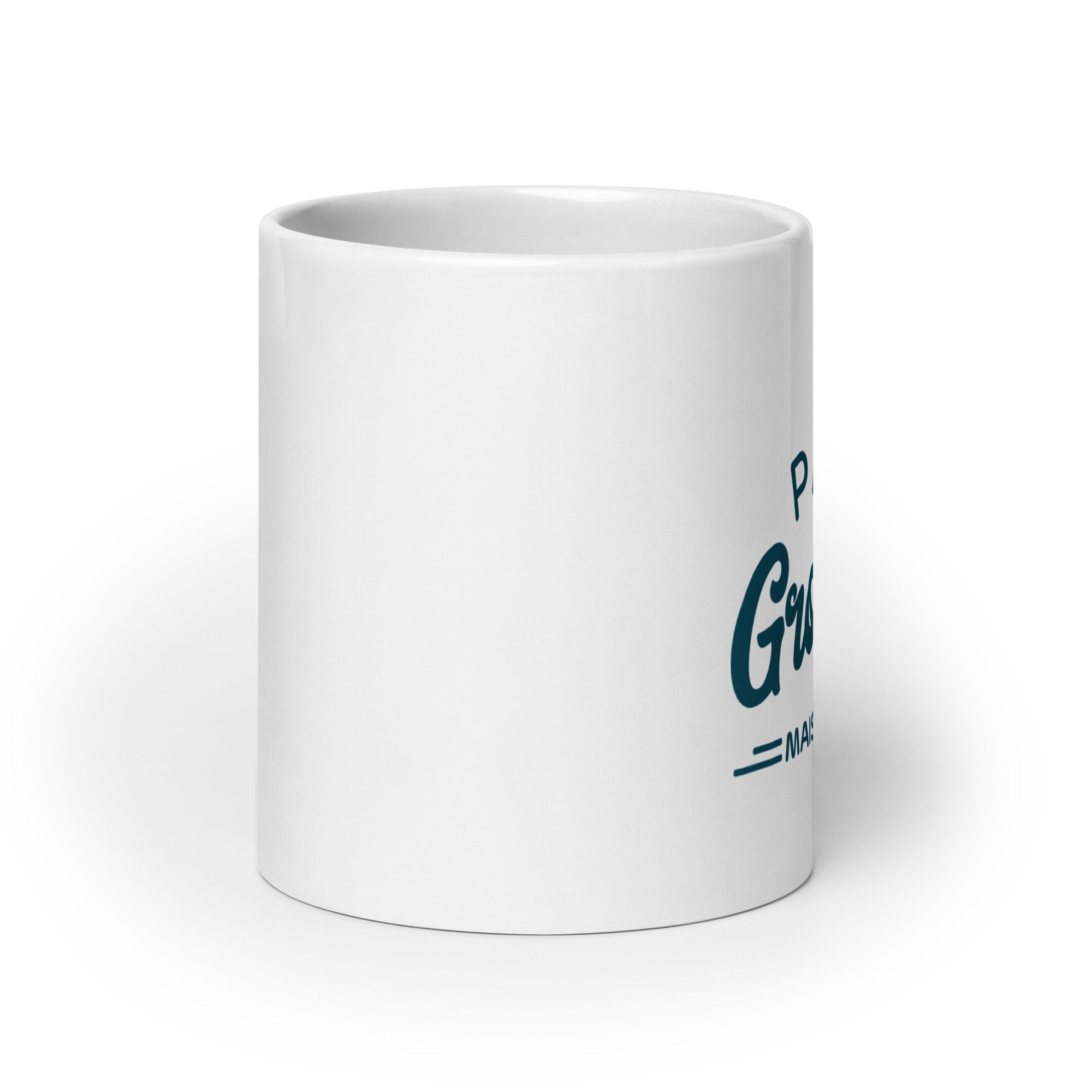 Papa grognon mais trognon - Mug Blanc Brillant