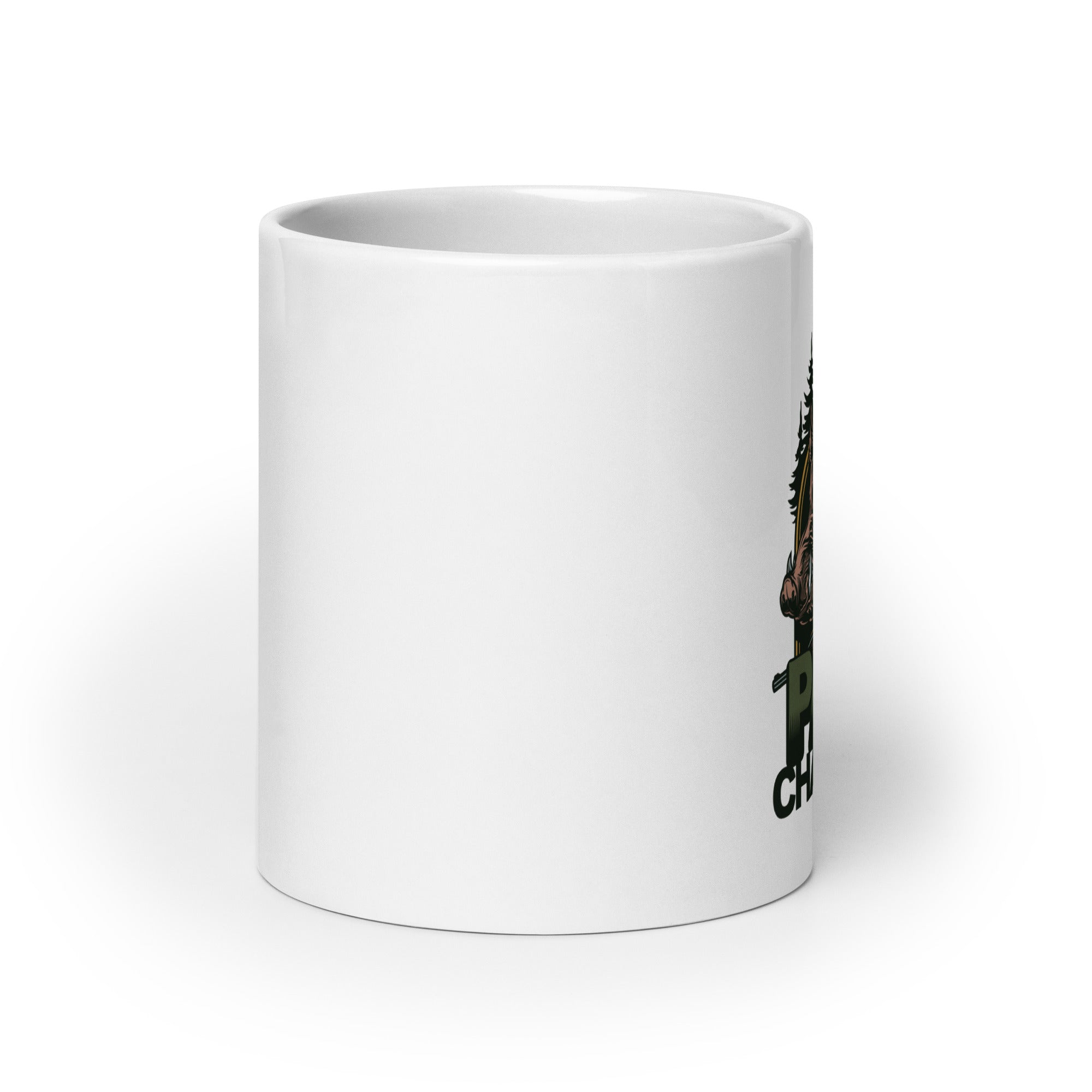 Papa chasseur - Mug Blanc Brillant