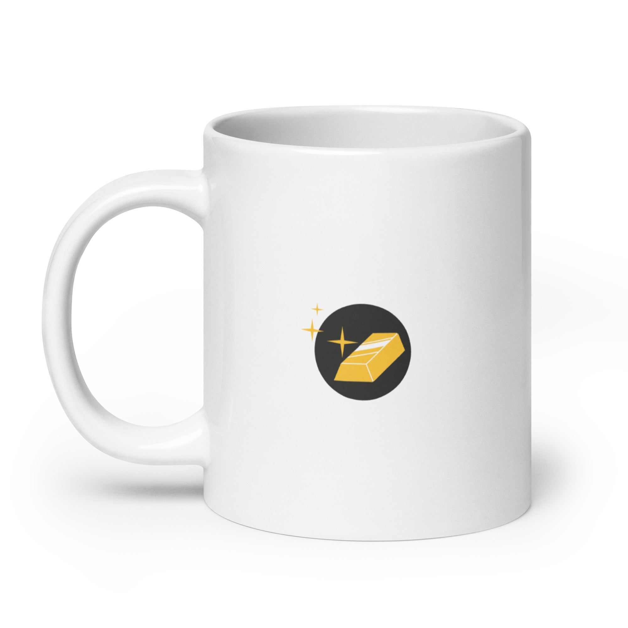 Copine en or - Mug Blanc Brillant