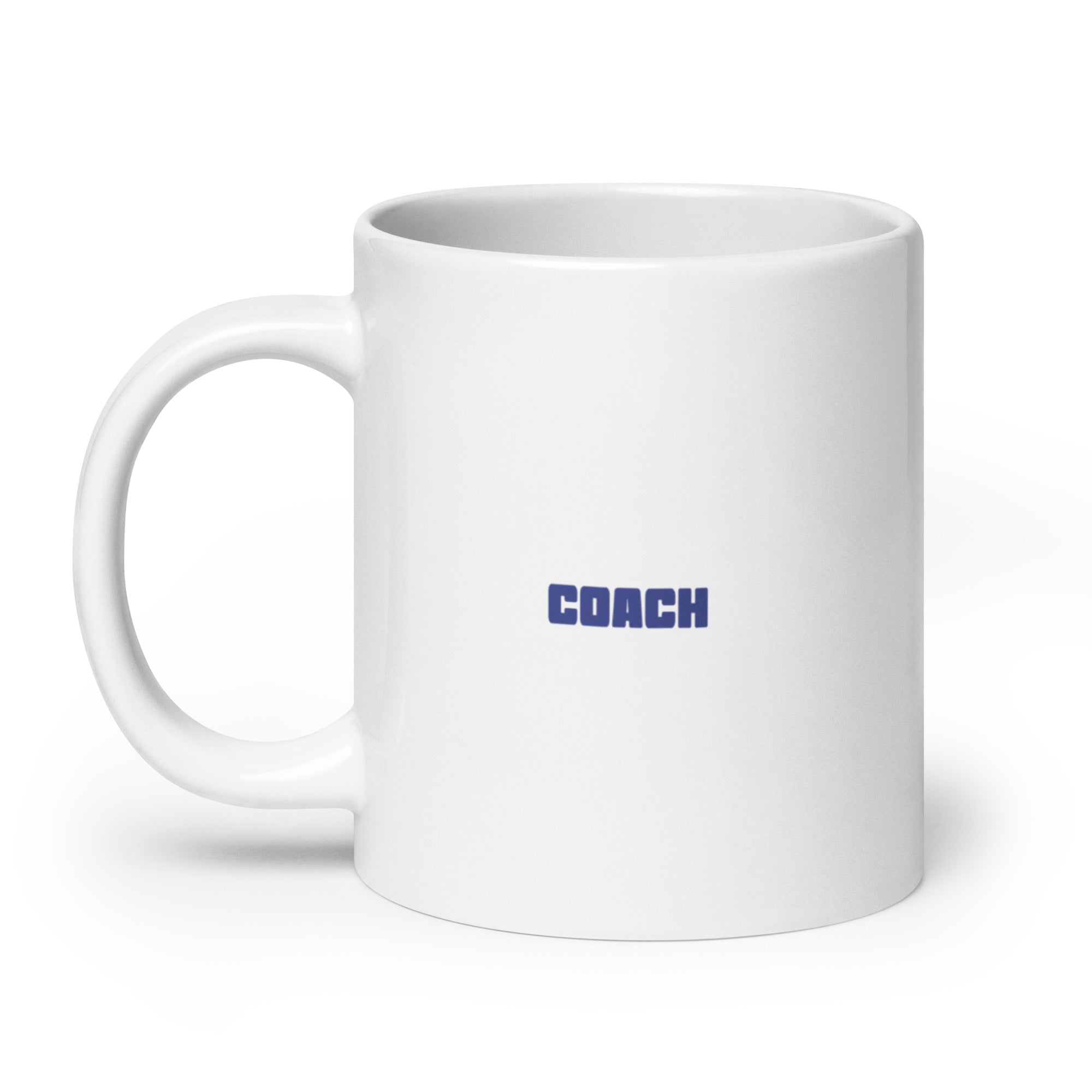 Coach en or - Mug Blanc Brillant