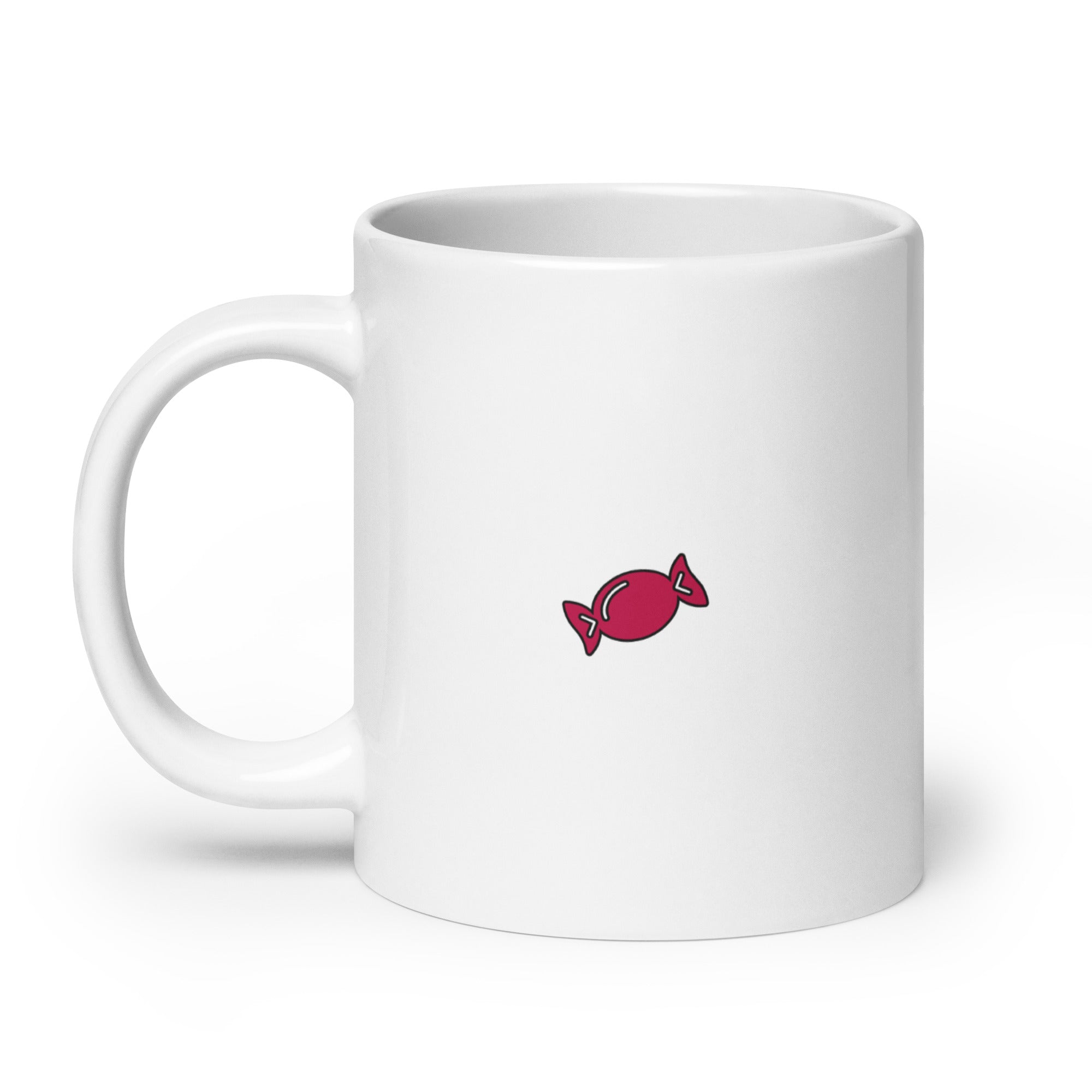 Casse bonbon - Mug Blanc Brillant