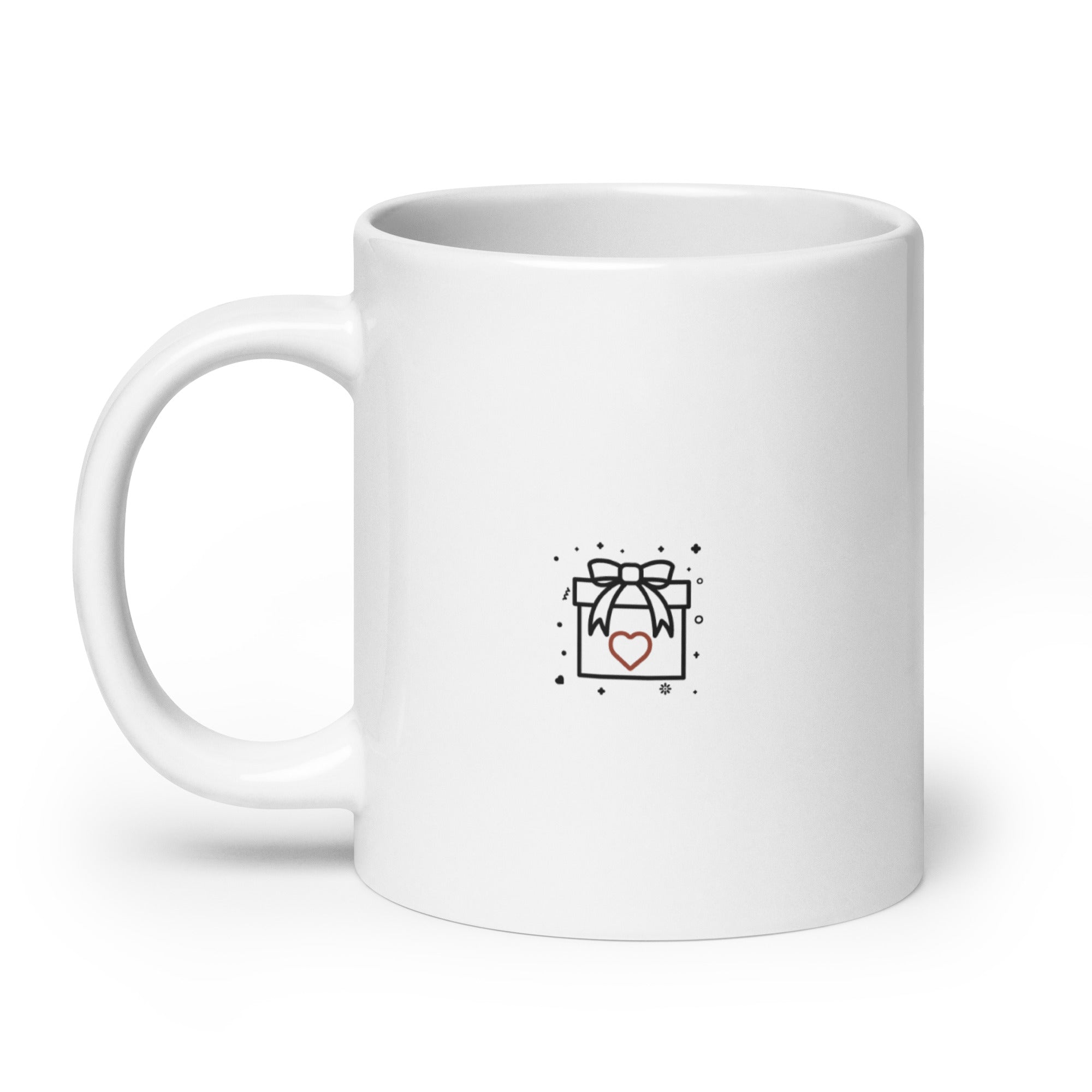 Le meilleur cadeau (Nous) - Mug Blanc Brillant