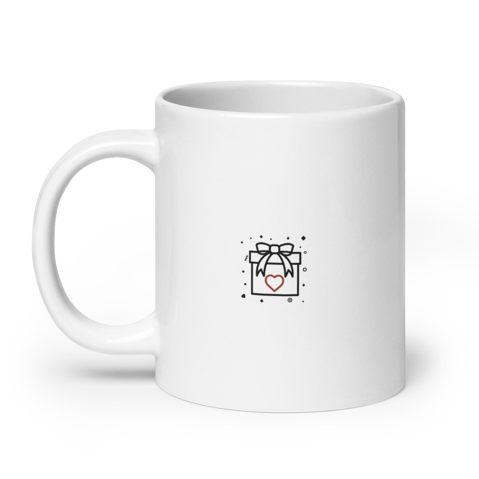 Le meilleur cadeau (Je) - Mug Blanc Brillant