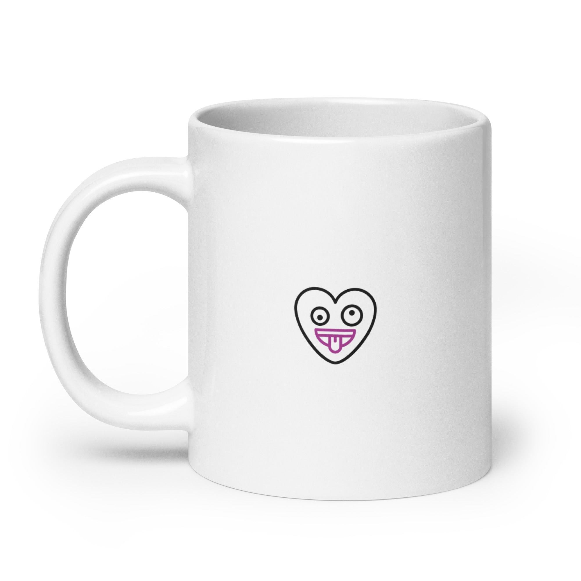 Fille pas comme les autres - Mug Blanc Brillant