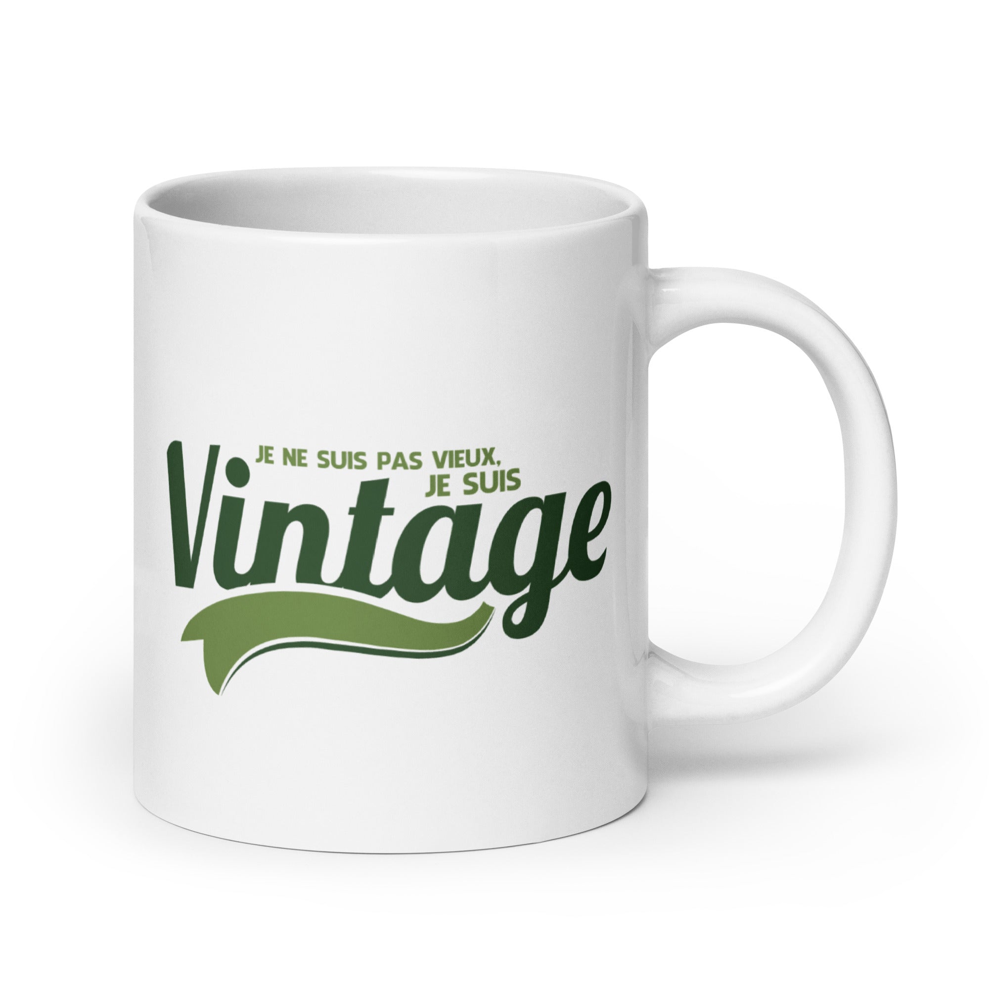 Je suis pas vieux - Mug Blanc Brillant