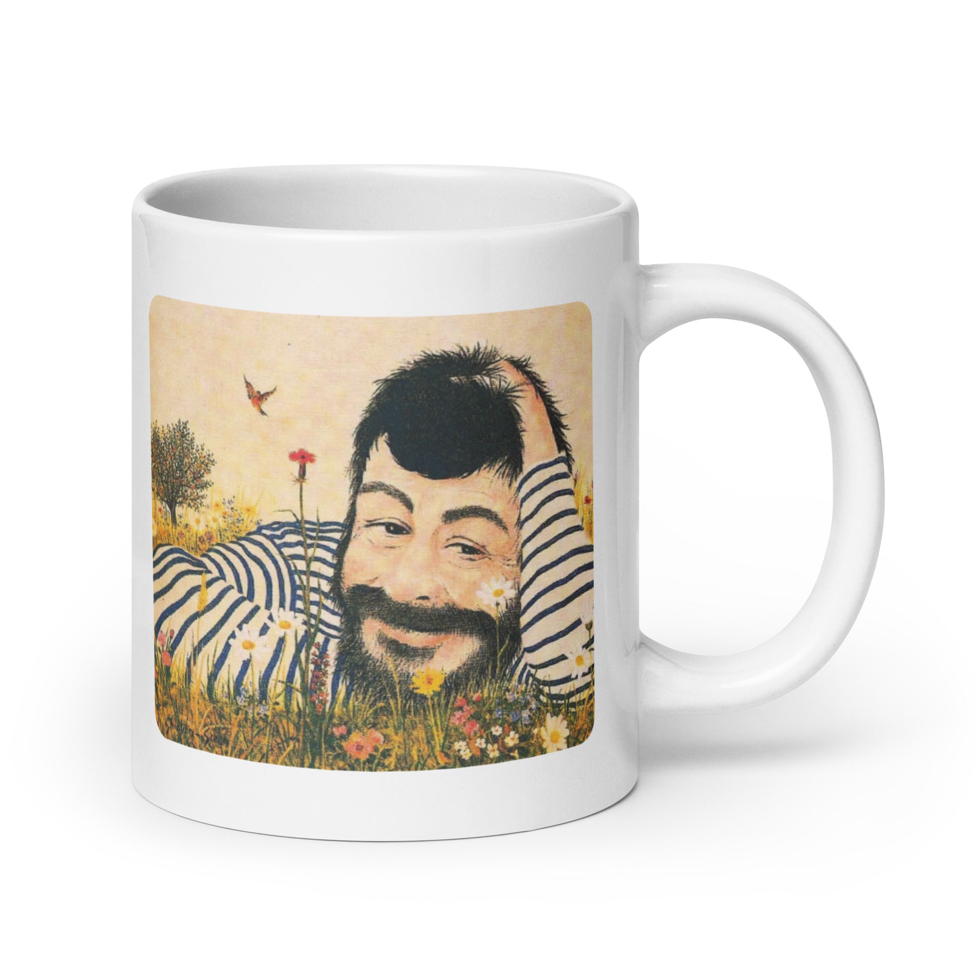 Boby Lapointe champs - pro - Mug Blanc Brillant