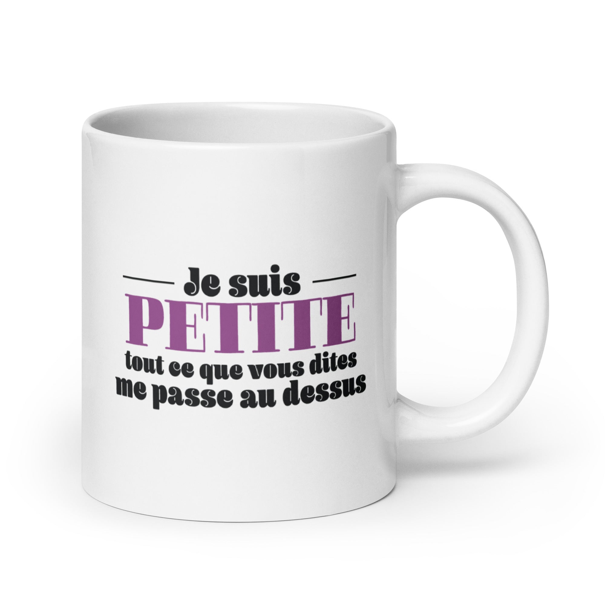 Je suis petite - Mug Blanc Brillant