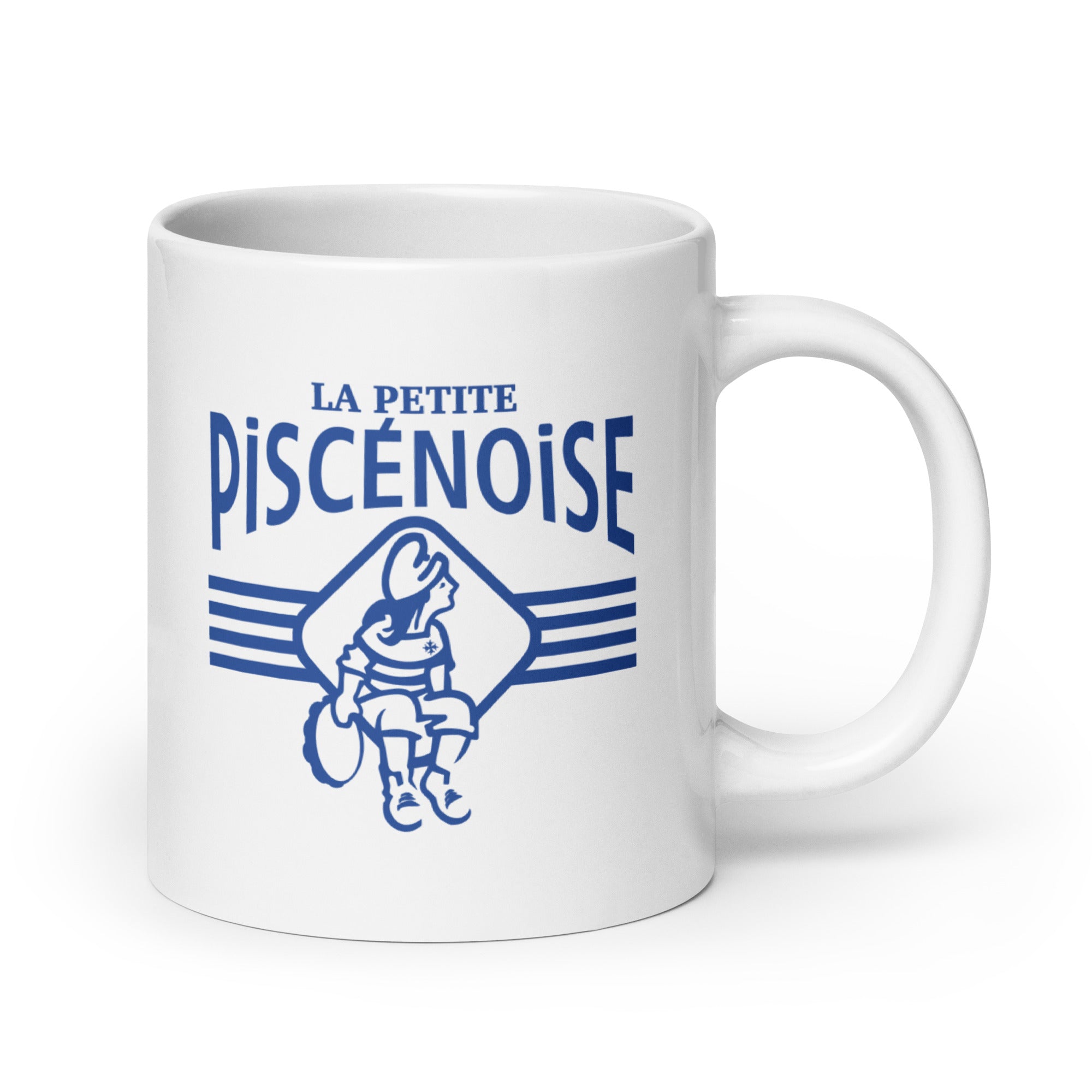 La petite Piscénoise - Mug Blanc Brillant