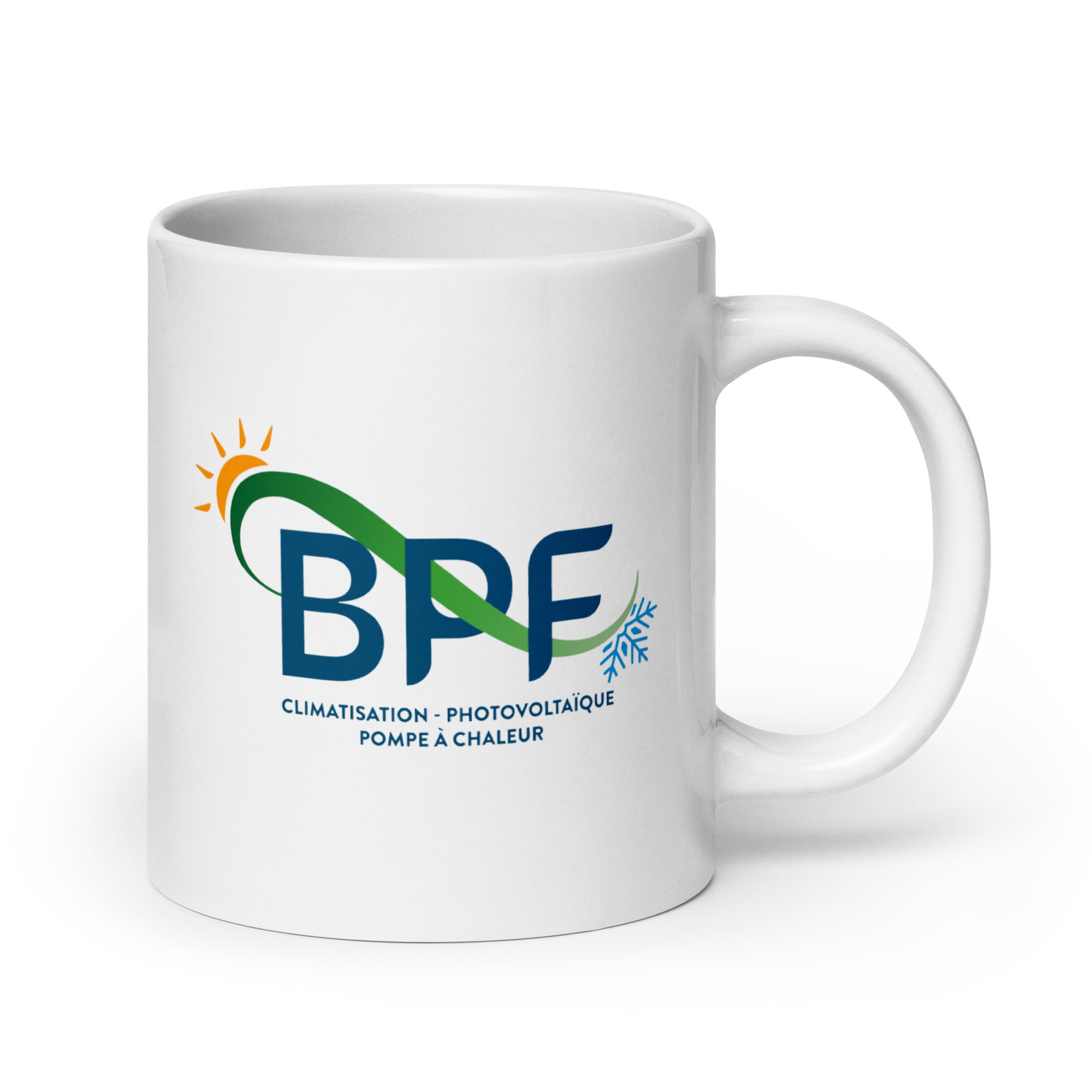 BPF - Mug Blanc Brillant