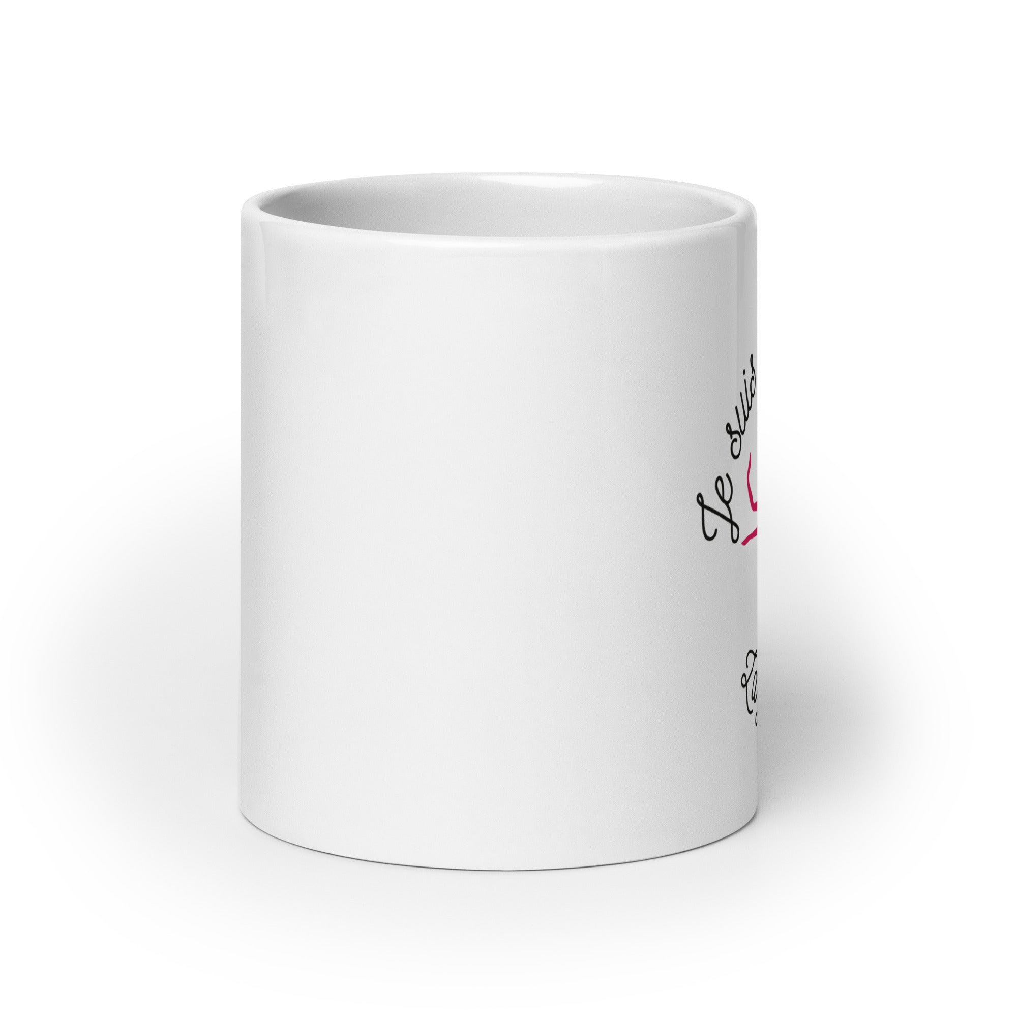 Je suis la fée, la fée pas chier - Mug Blanc Brillant