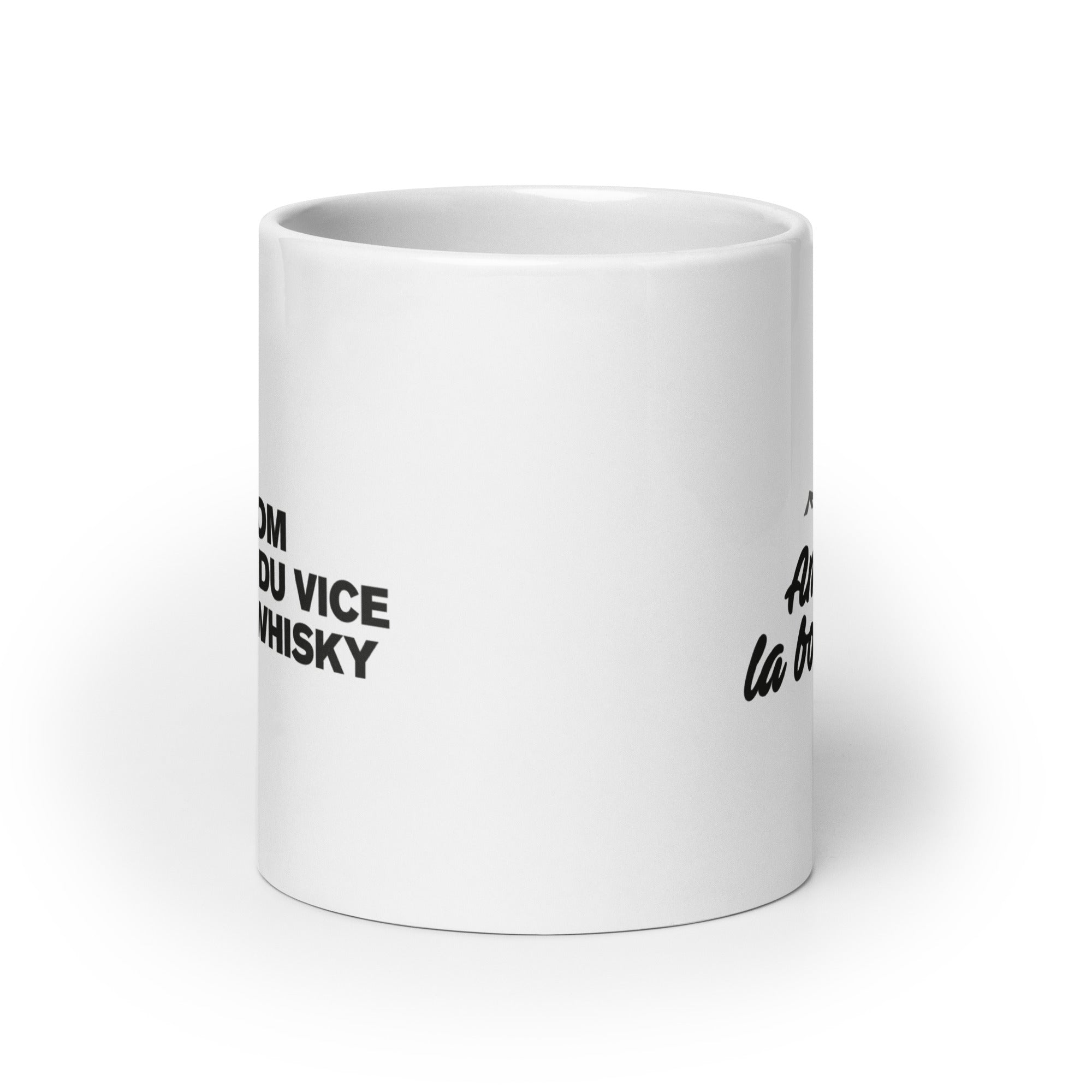 Au nom du verre - Mug Blanc Brillant